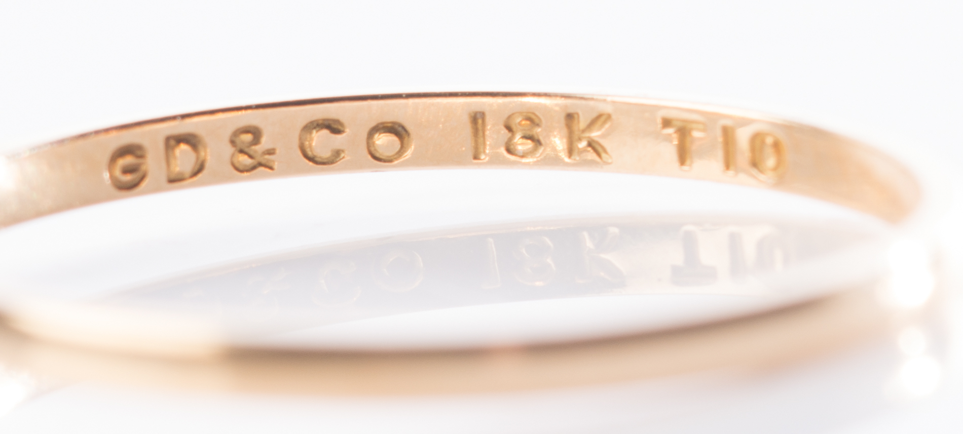 18K Yellow Diamond Ring