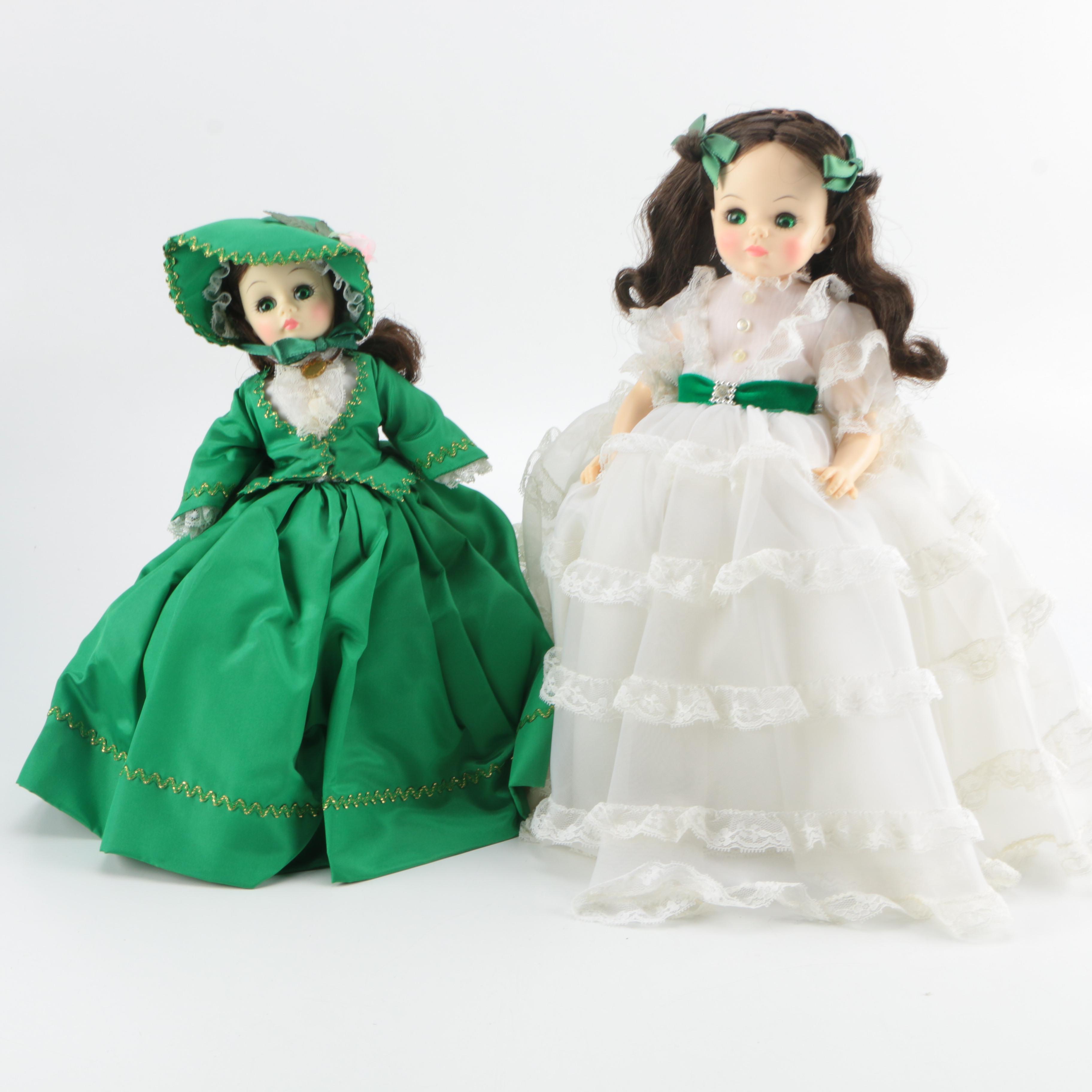 Collection of "Gone with the Wind" Madame Alexander Dolls