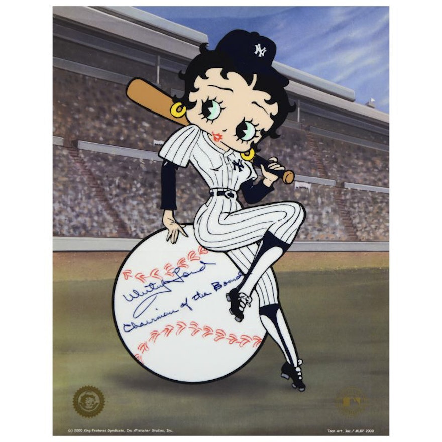 "Betty on Deck - Yankees" Limited Edition Sericel