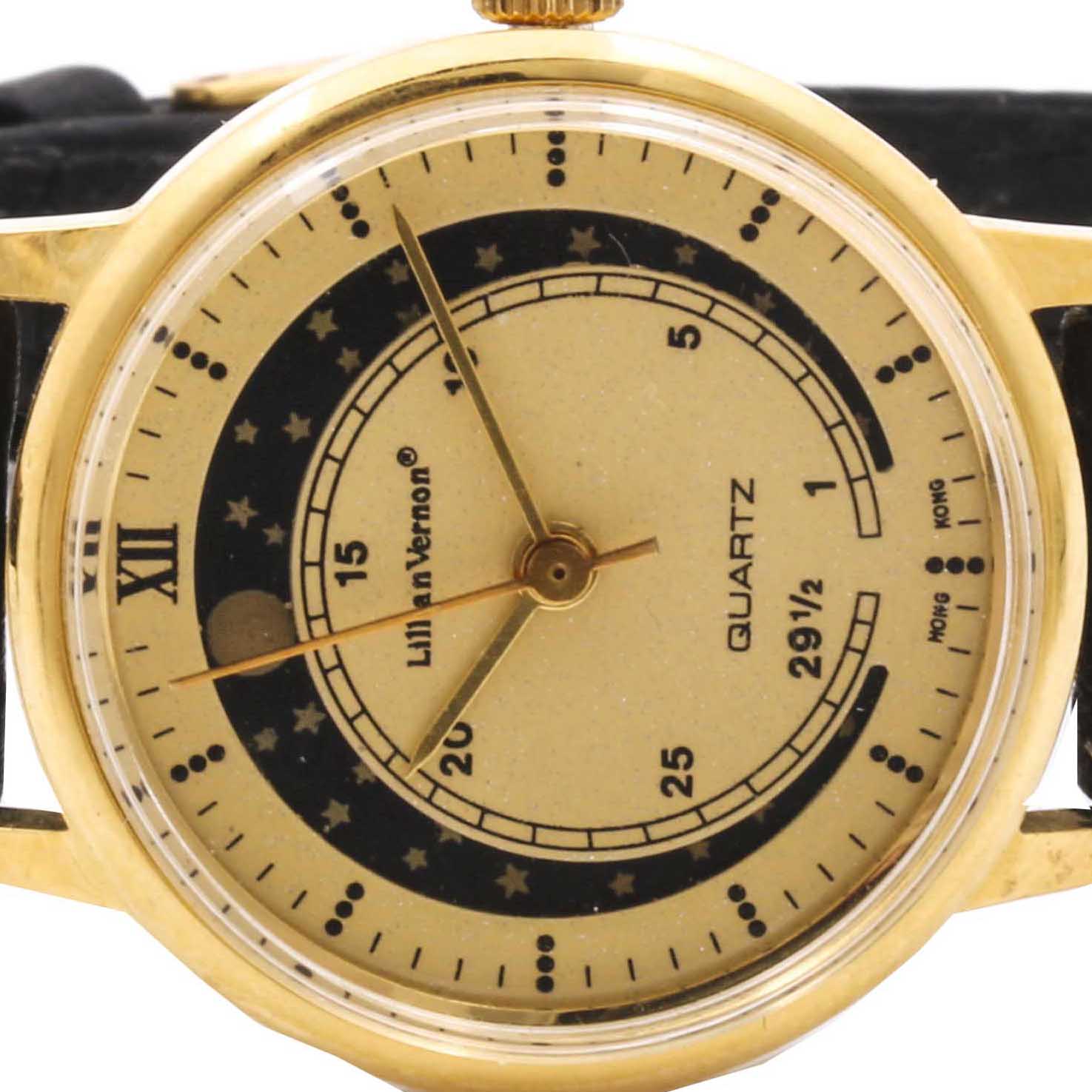 Mickey Mouse and Lillian Vernon Moon Phase Watches