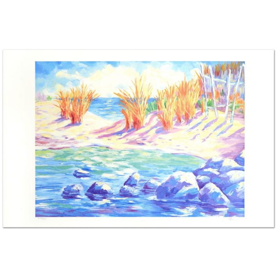 Adam Limited Edition Lithograph "La Playa Arenosa"