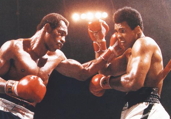 Muhammad Ali and Ken Norton Licensed Photograph of the Heavyweight Champ