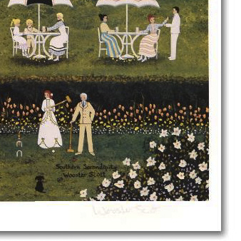 Jane Wooster Scott Limited Edition Lithograph "Southern Serendipity"
