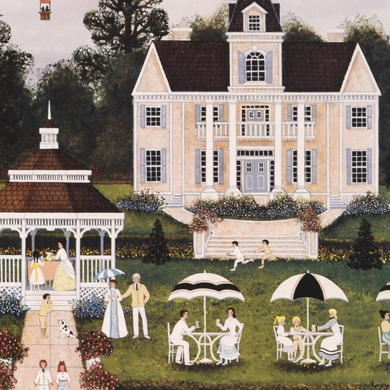 Jane Wooster Scott Limited Edition Lithograph "Southern Serendipity"