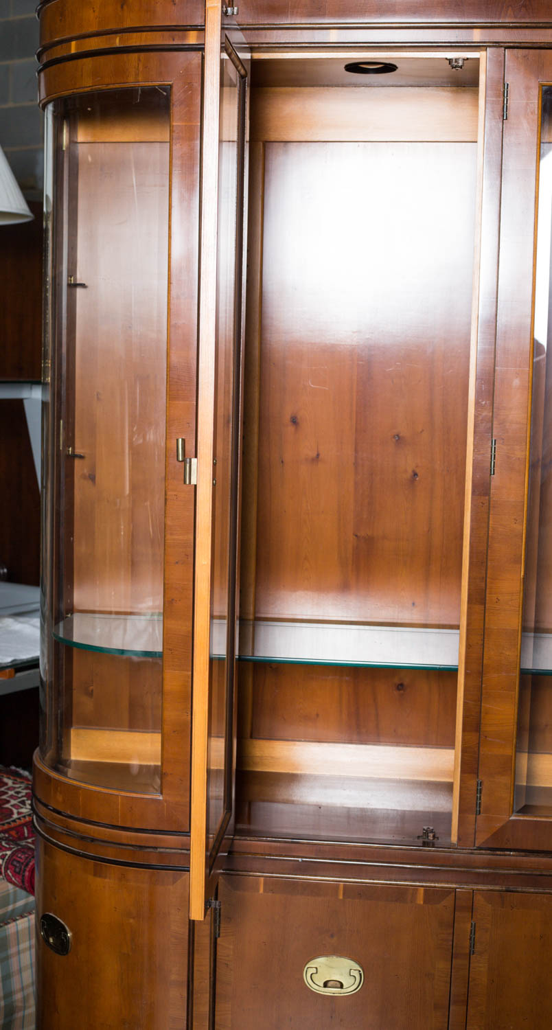 Vintage China Cabinet by Hickory Manufacturing