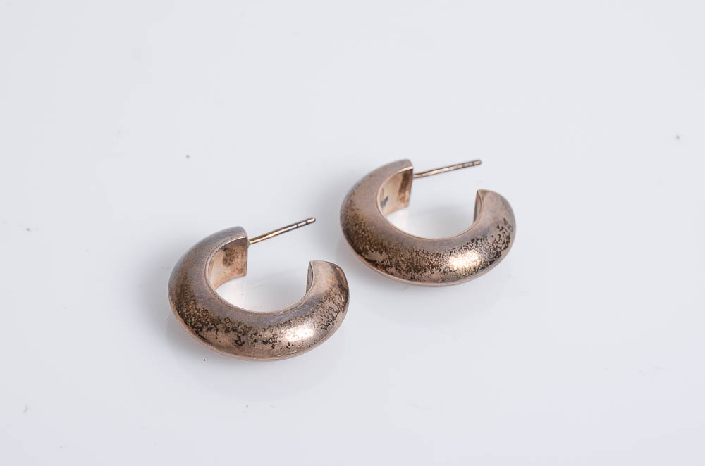 Assortment of Vintage Sterling Silver Earrings