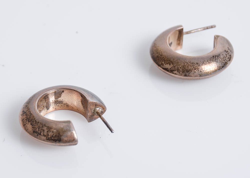 Assortment of Vintage Sterling Silver Earrings