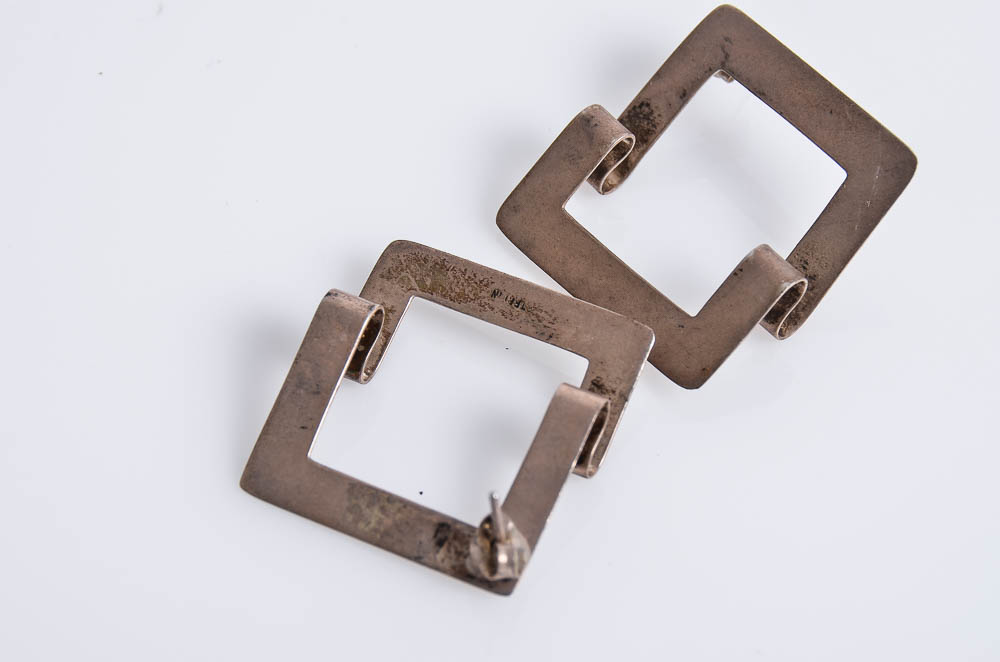 Assortment of Vintage Sterling Silver Earrings