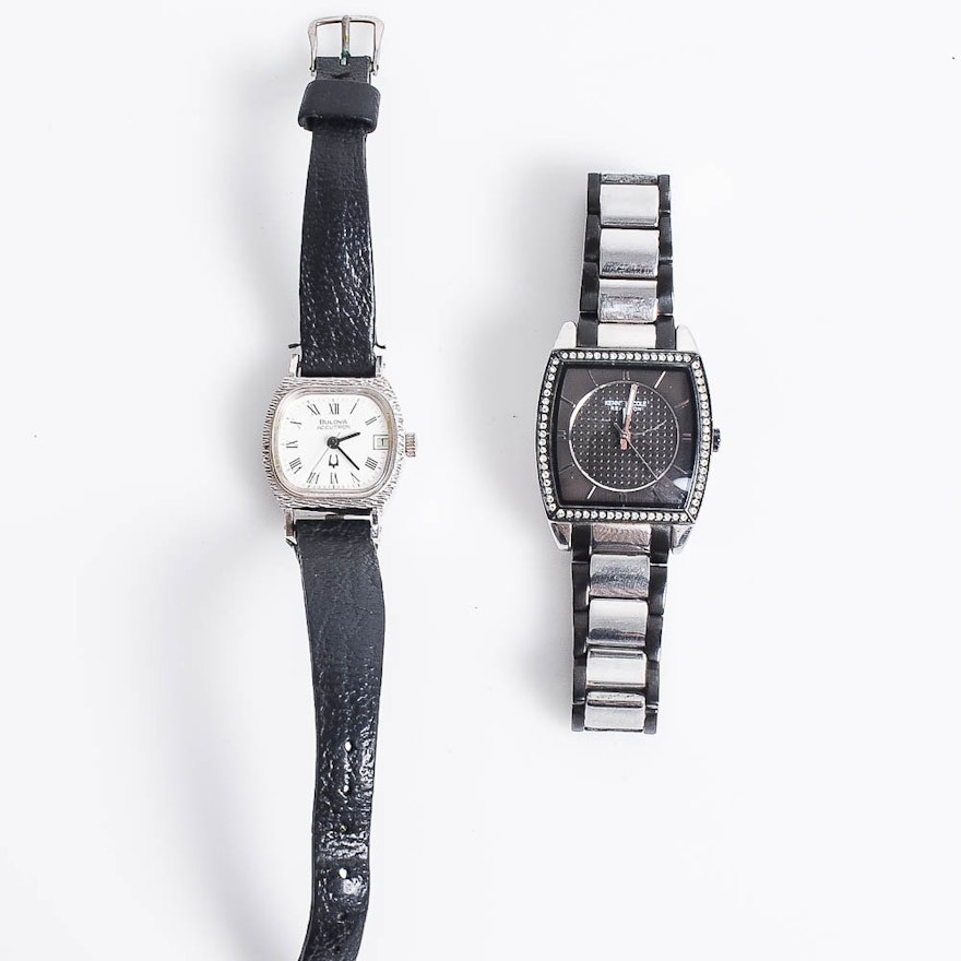 Bulova Accutron and Kenneth Cole Reaction Wristwatches