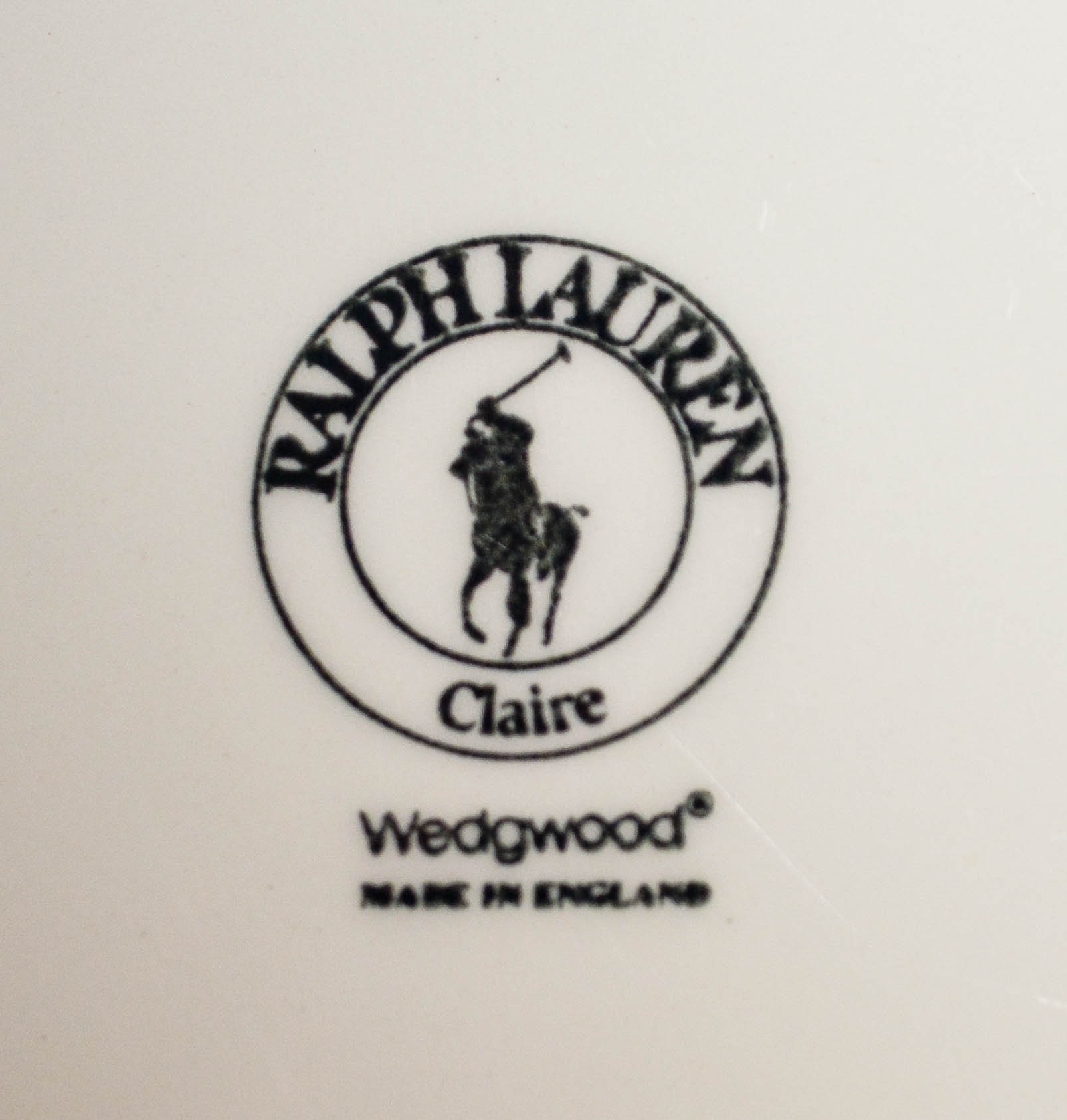 Ralph Lauren for Wedgwood "Claire" China Set