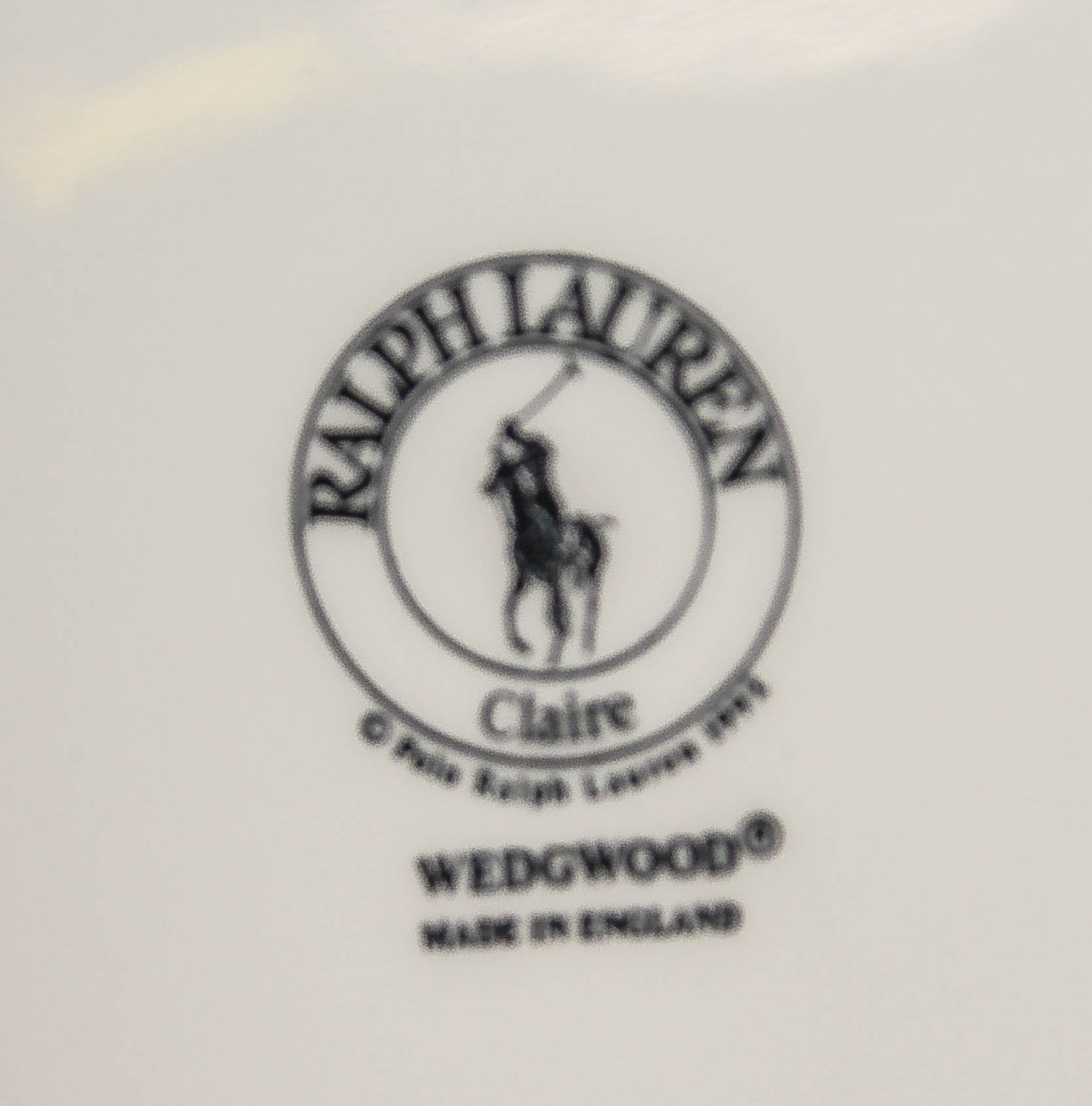 Ralph Lauren for Wedgwood "Claire" China Set