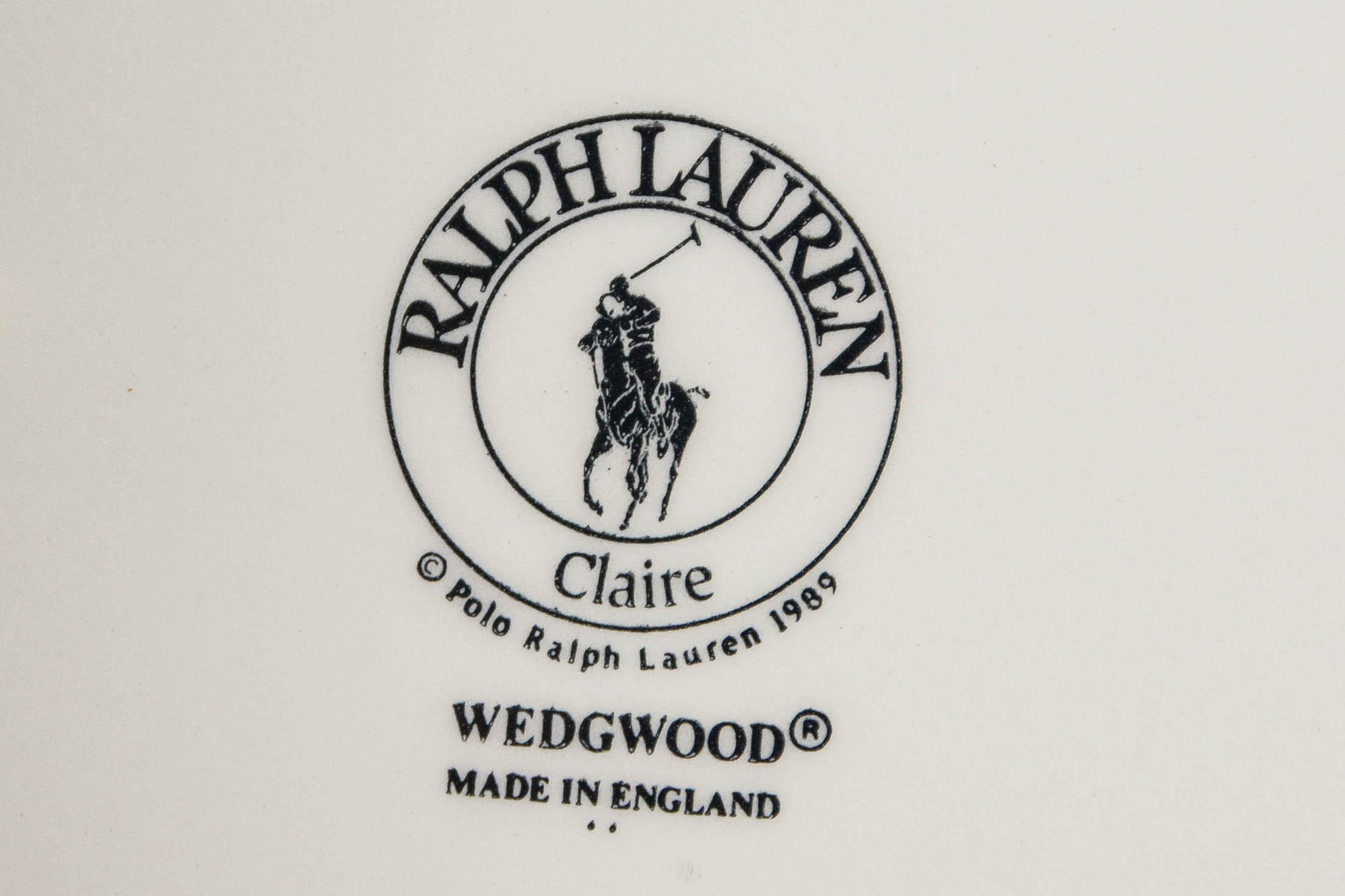 Ralph Lauren for Wedgwood "Claire" China Set