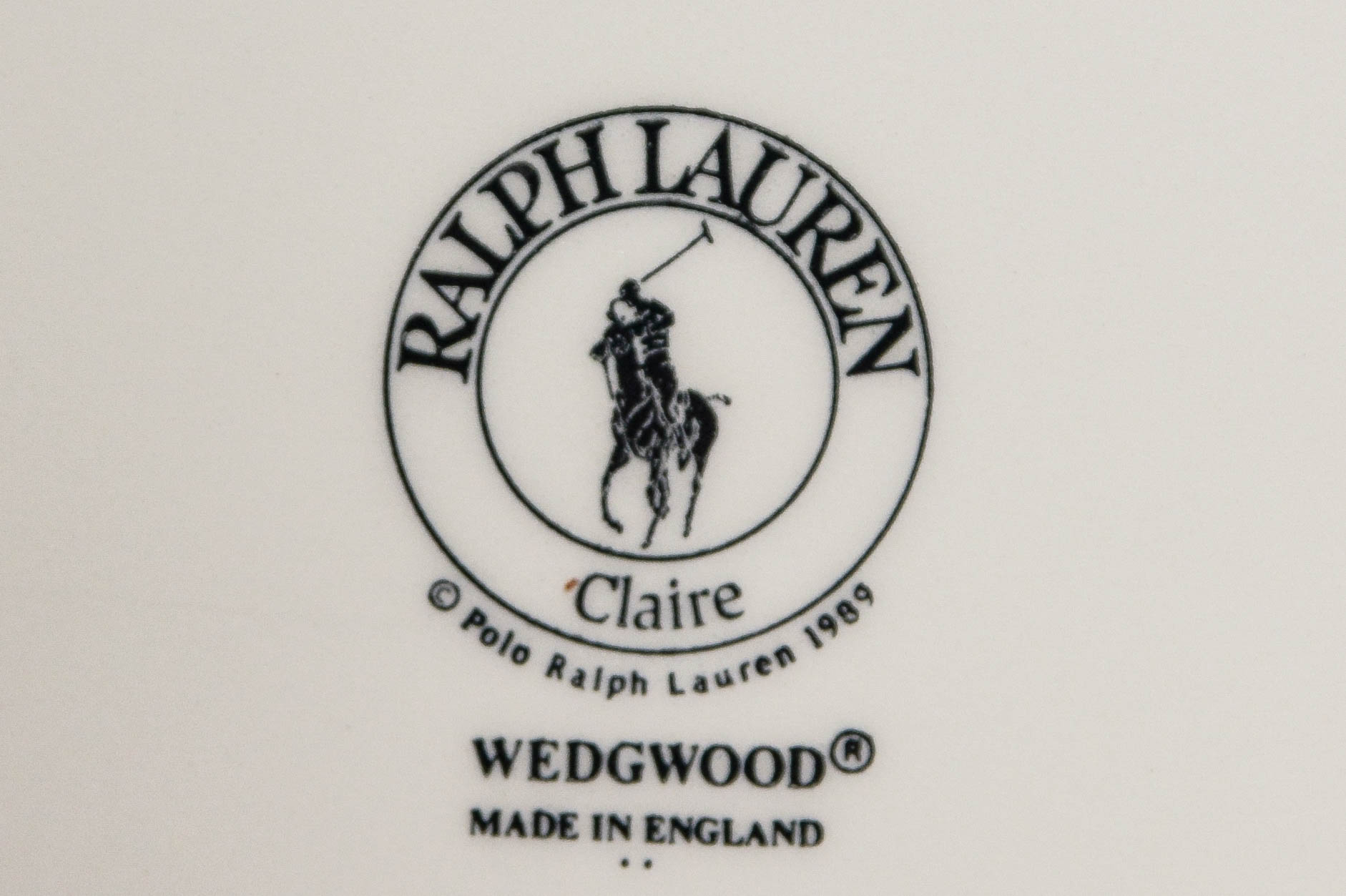 Ralph Lauren for Wedgwood "Claire" China Set