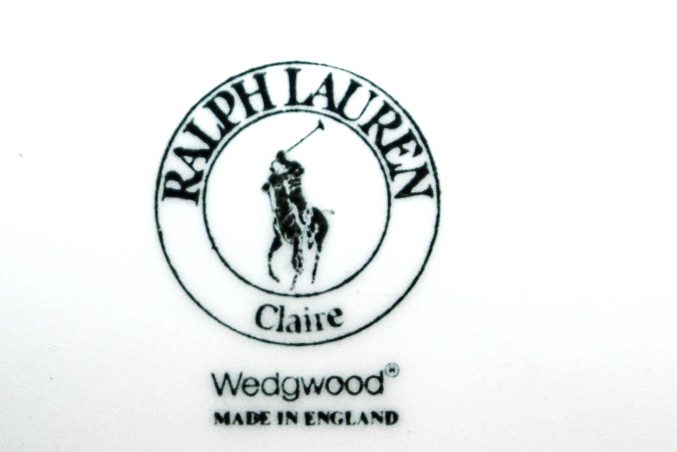 Ralph Lauren for Wedgwood "Claire" China Set