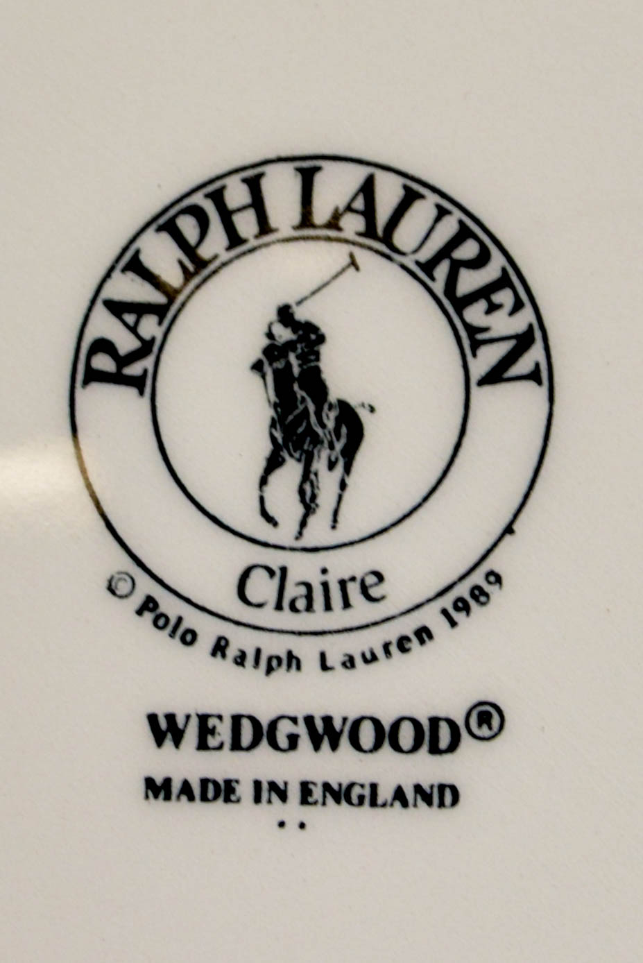 Ralph Lauren for Wedgwood "Claire" China Set