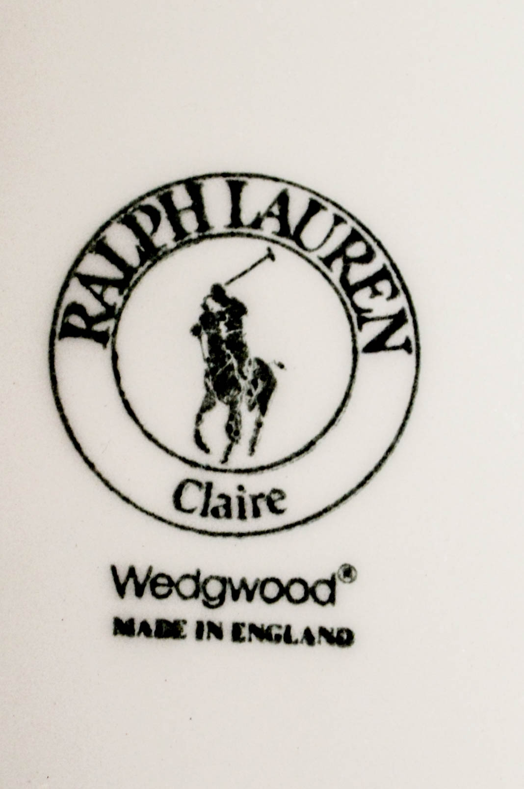 Ralph Lauren for Wedgwood "Claire" China Set