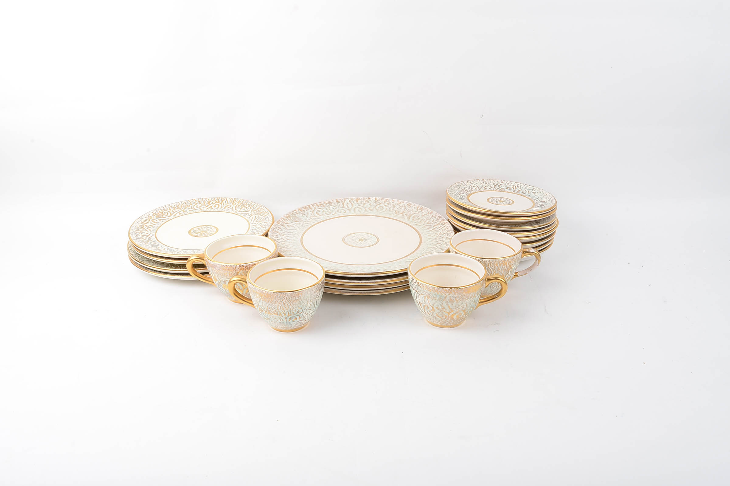 Vintage Stangl Pottery "Florentine" Dinnerware Set for Four