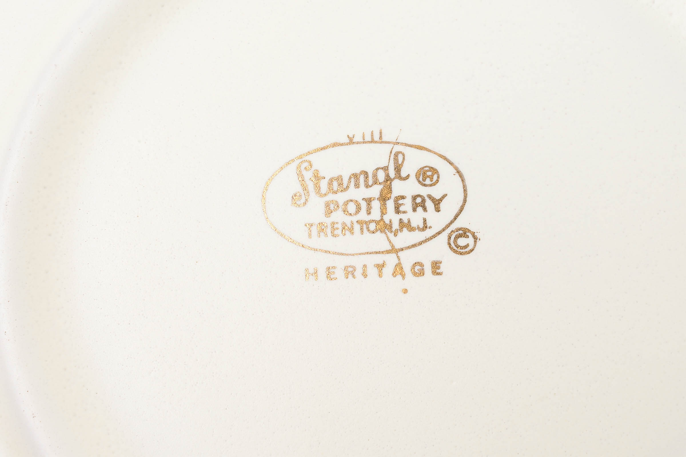 Vintage Stangl Pottery "Florentine" Dinnerware Set for Four