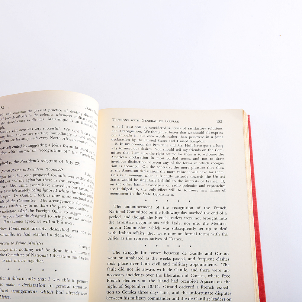 Six Volume "The Second World War" Series by Winston Churchill