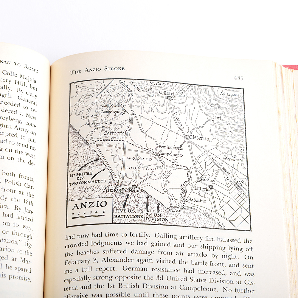 Six Volume "The Second World War" Series by Winston Churchill