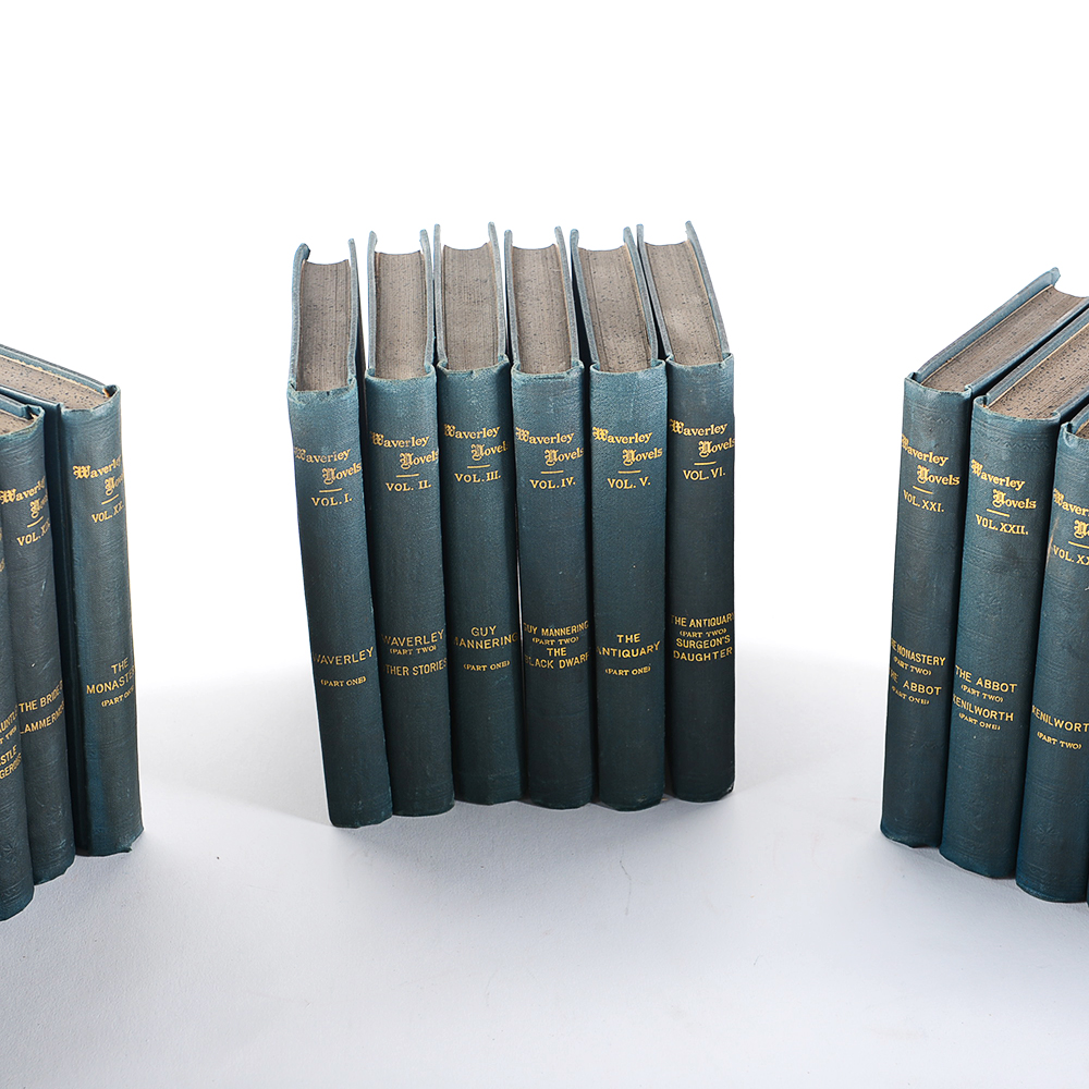 1829 Complete Set of "The Waverley Novels" by Sir Walter Scott