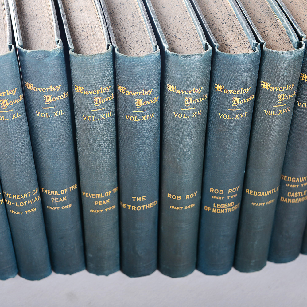 1829 Complete Set of "The Waverley Novels" by Sir Walter Scott