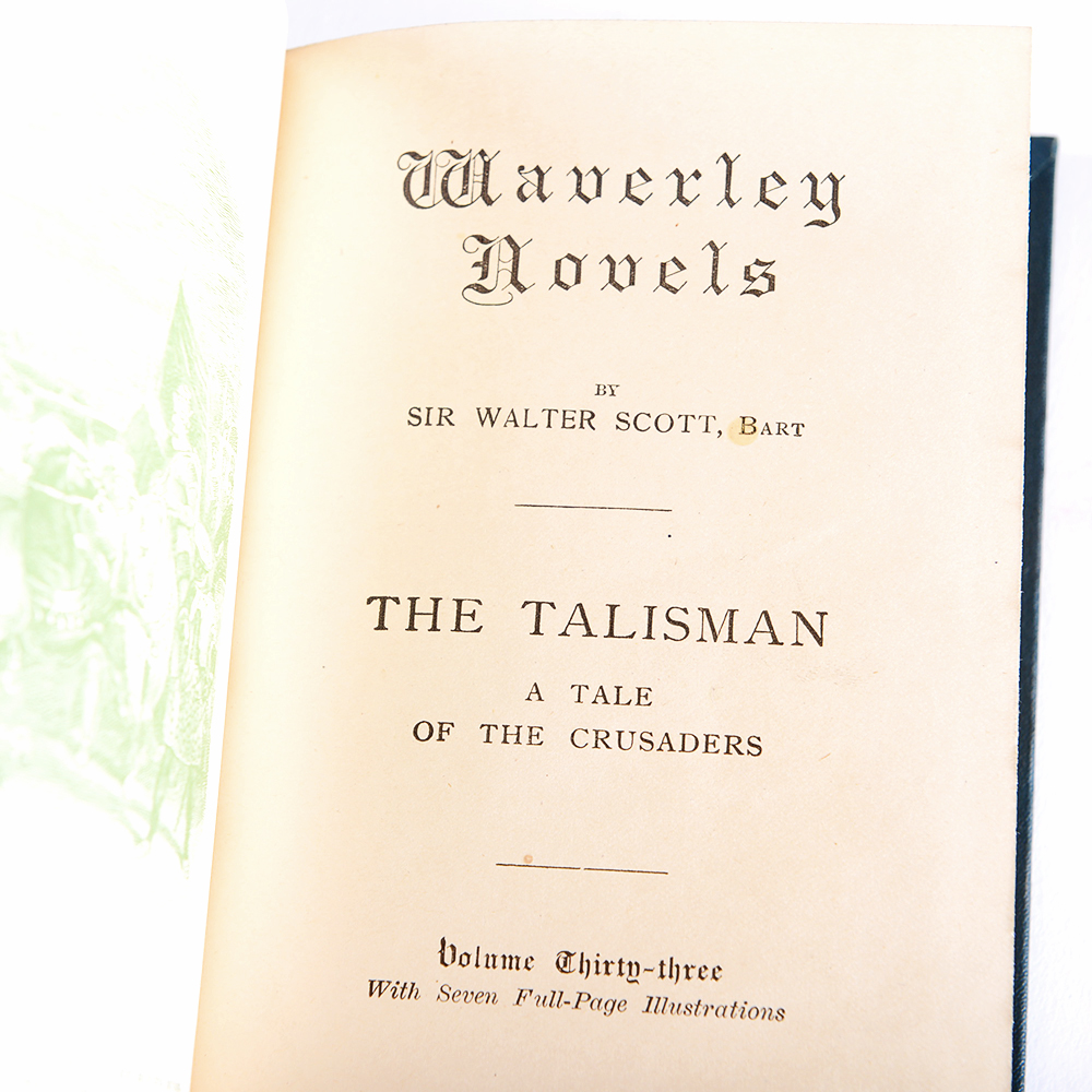 1829 Complete Set of "The Waverley Novels" by Sir Walter Scott