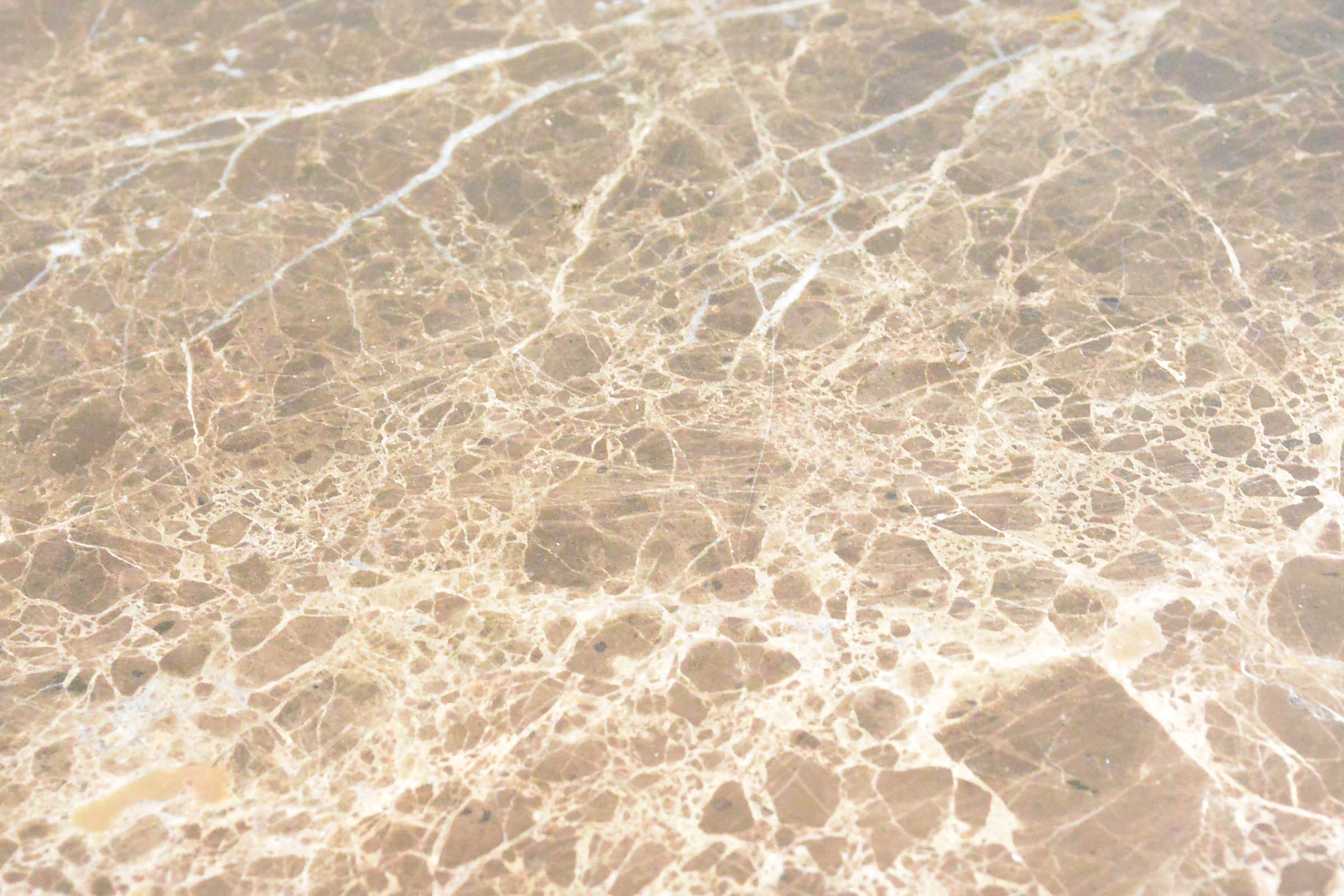 Rococo Style Bombé Commode With Brown Variegated Granite Top