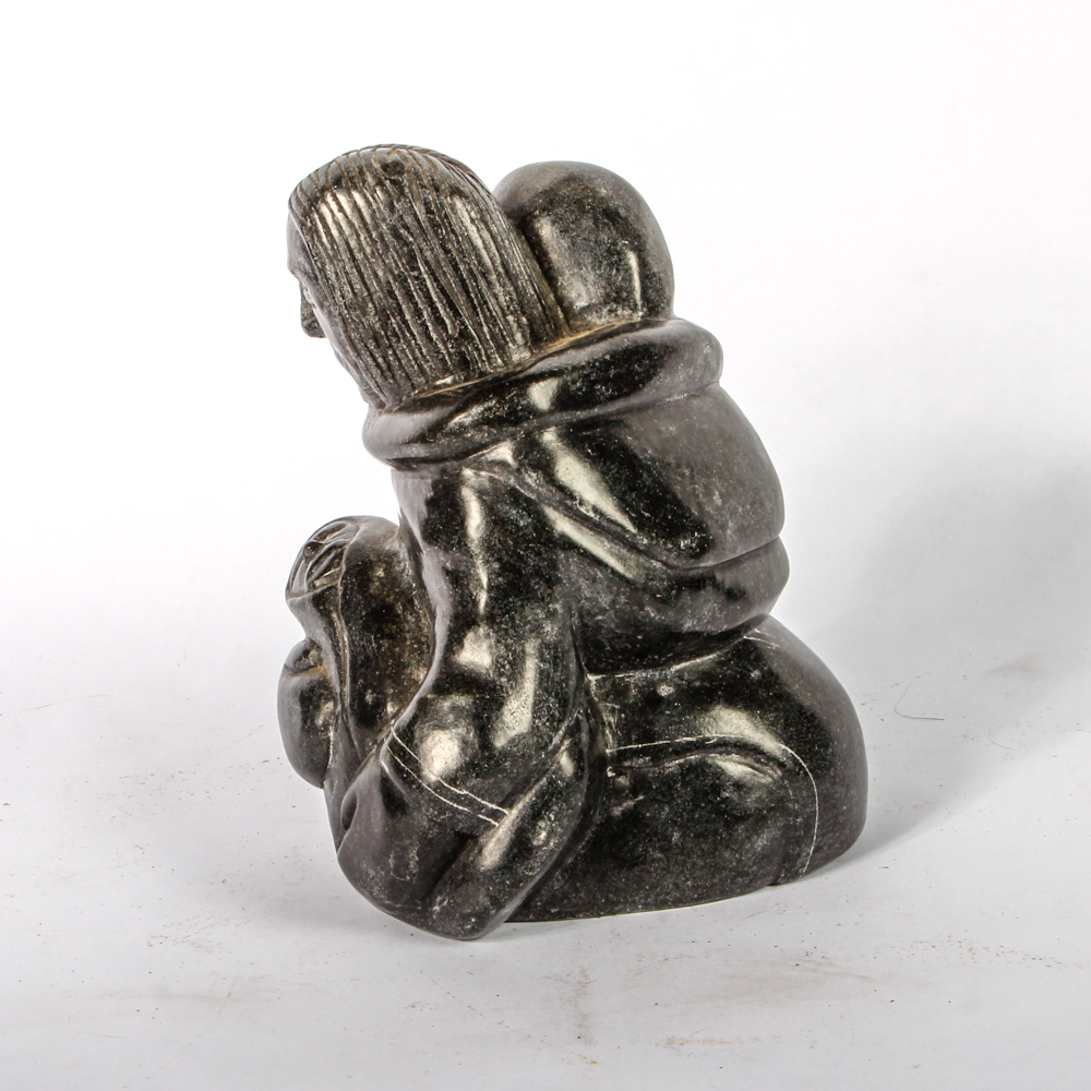 Ittuk Ainalik Inuit Serpentine Carving