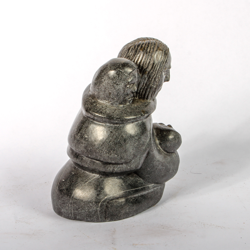 Ittuk Ainalik Inuit Serpentine Carving