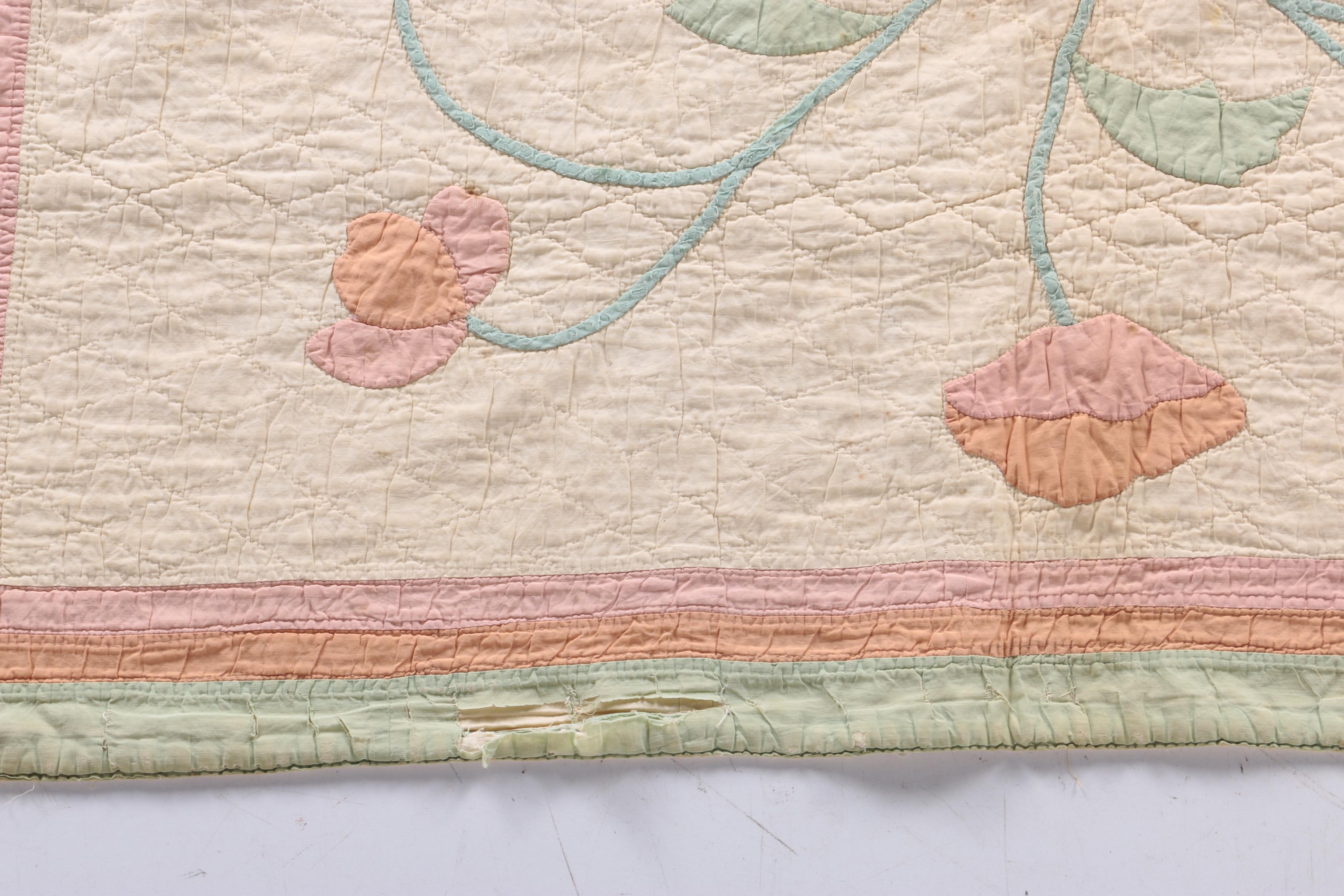 Vintage Floral Quilt