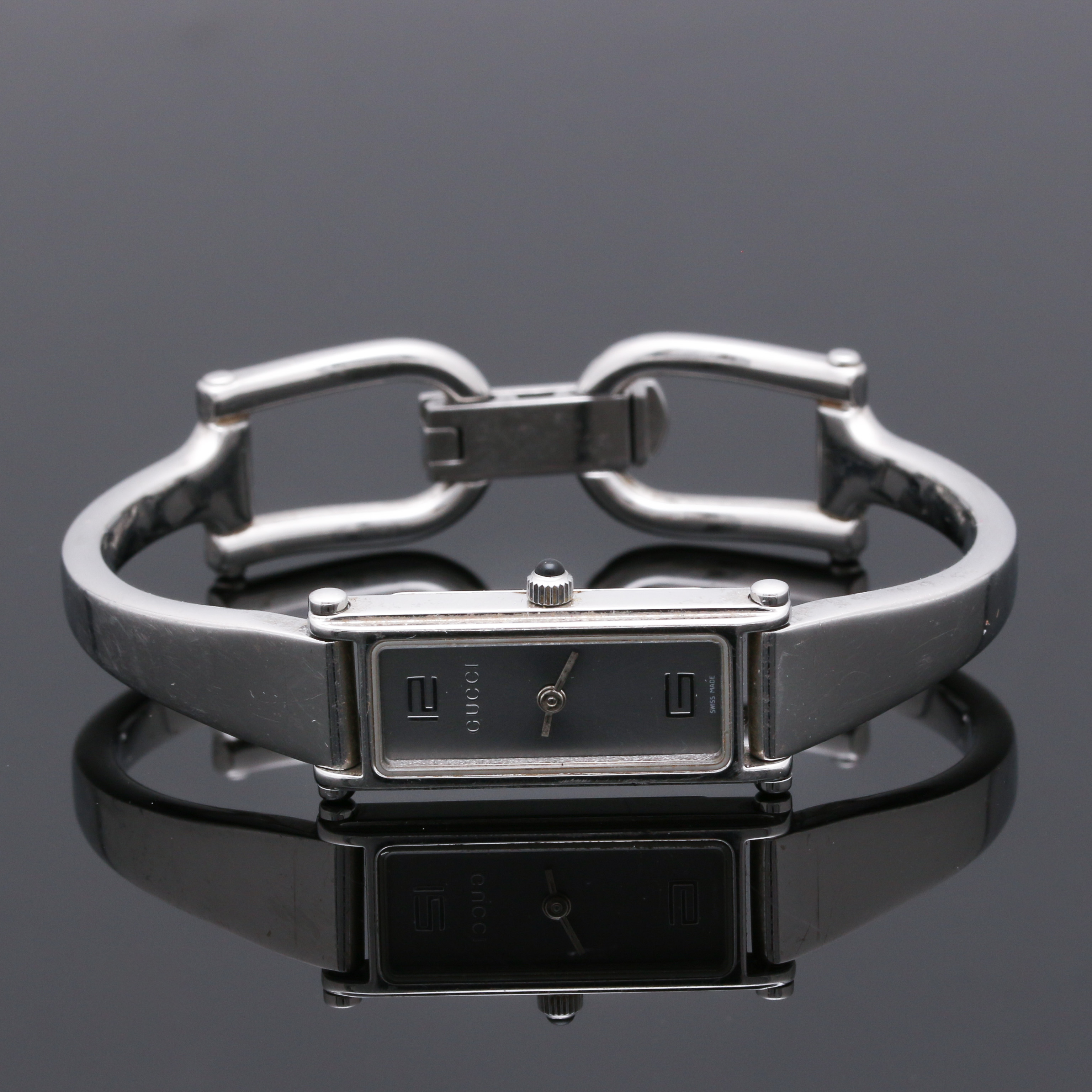 Gucci Stainless Steel Stirrup Watch