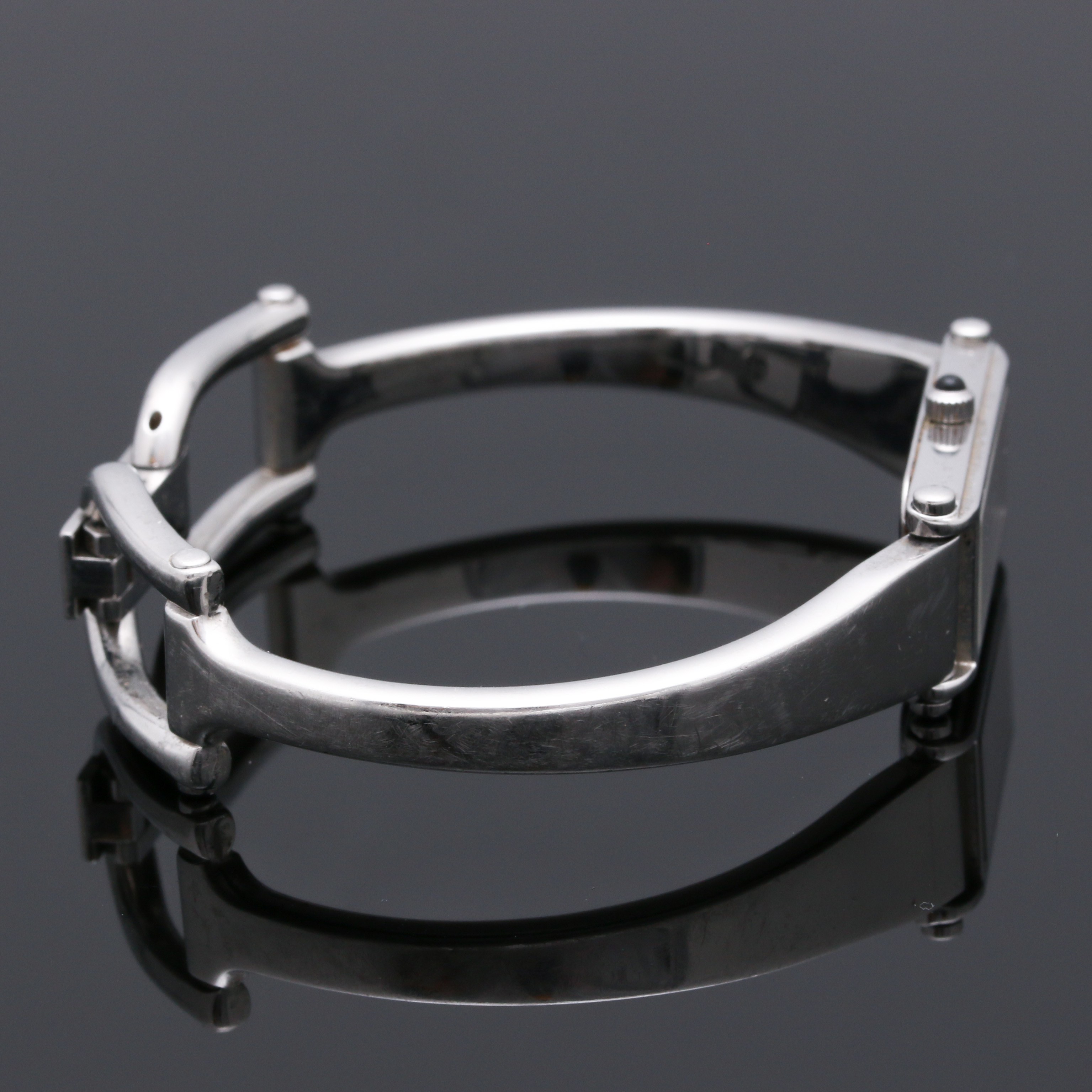 Gucci Stainless Steel Stirrup Watch