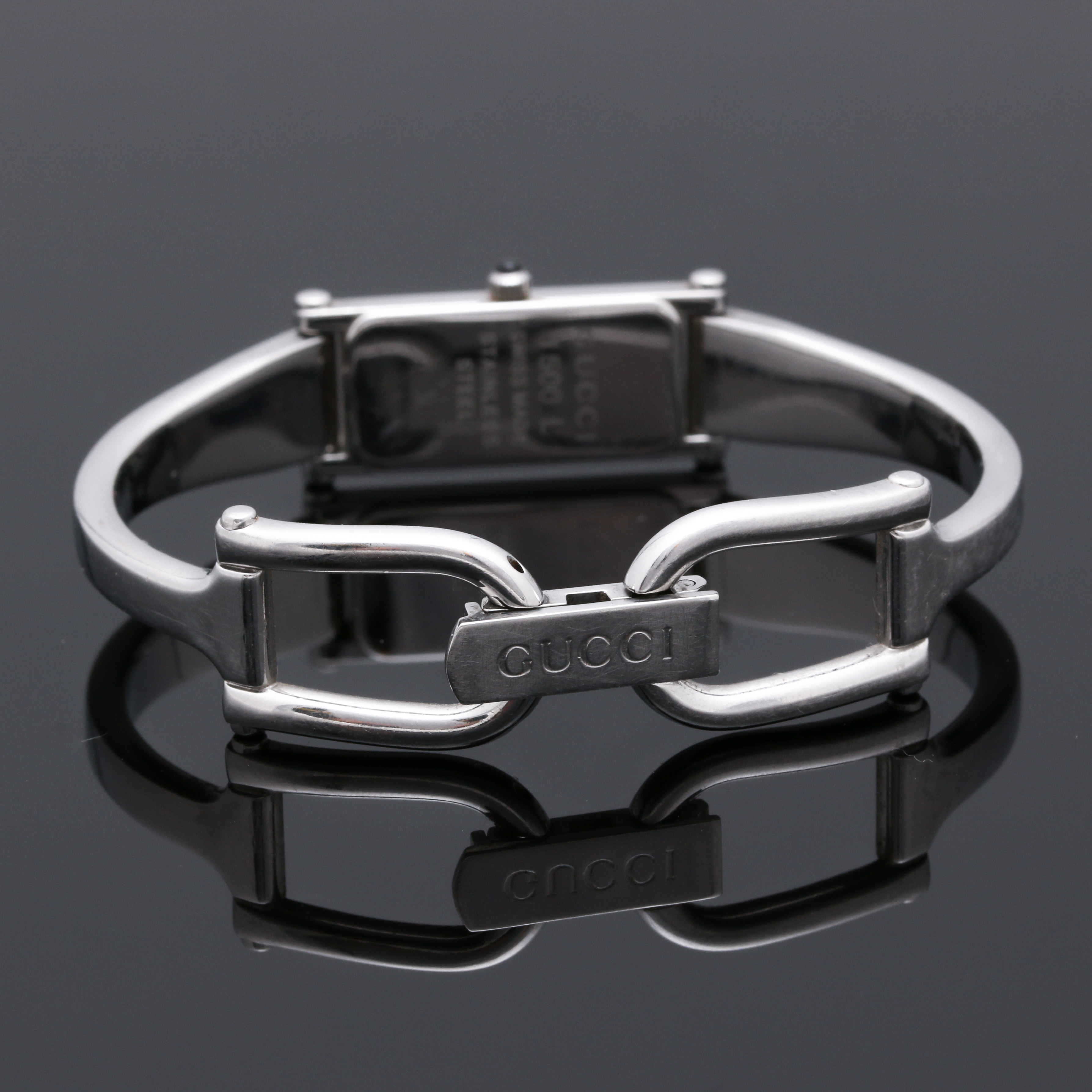 Gucci Stainless Steel Stirrup Watch