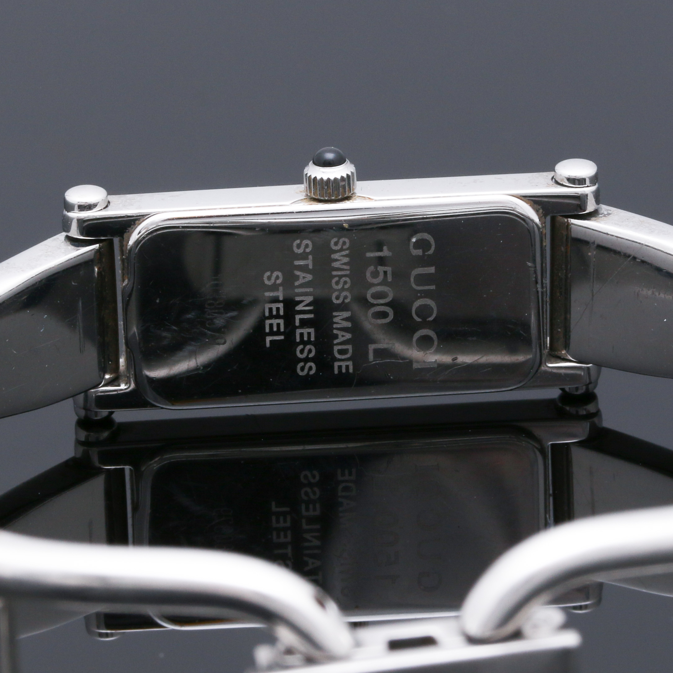 Gucci Stainless Steel Stirrup Watch