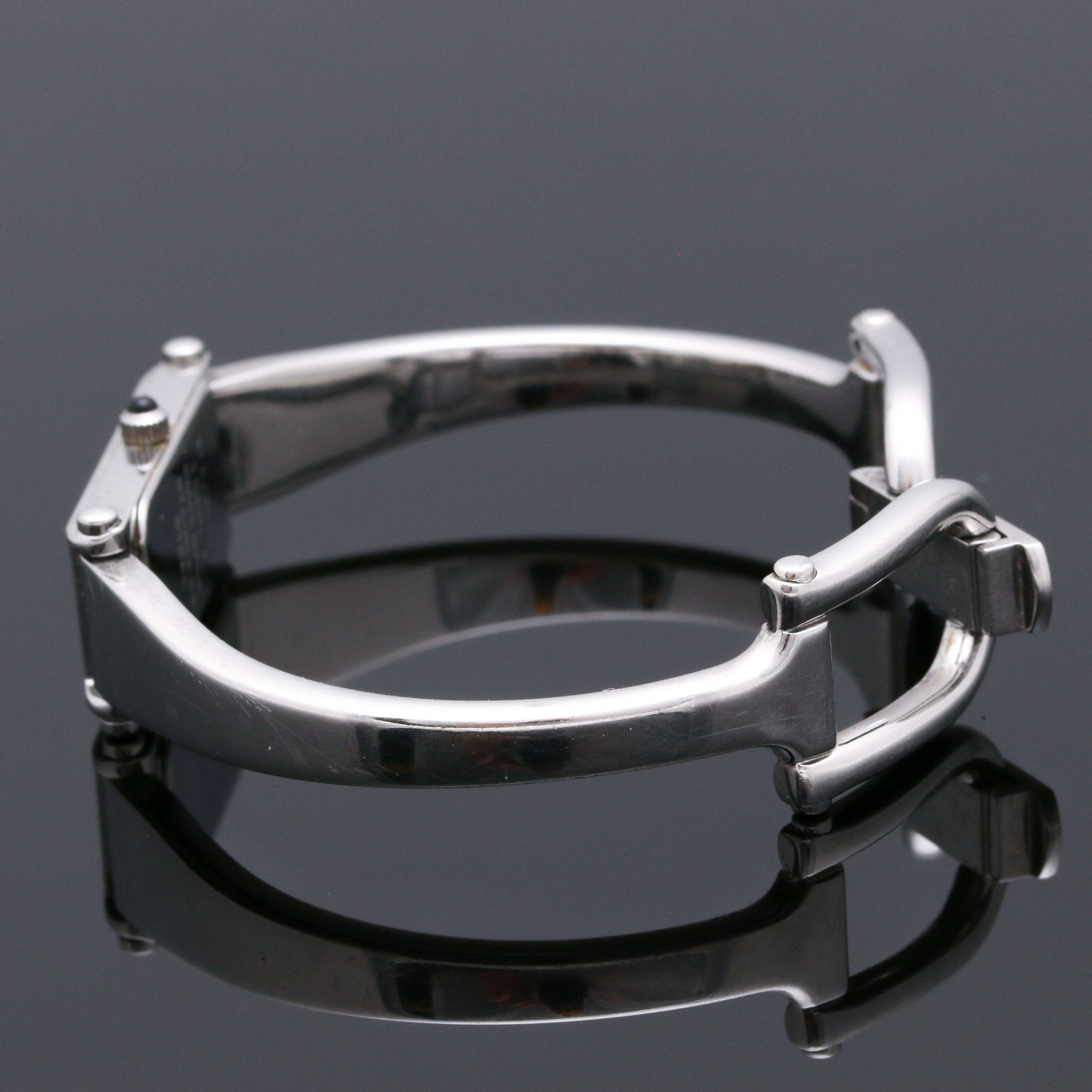 Gucci Stainless Steel Stirrup Watch