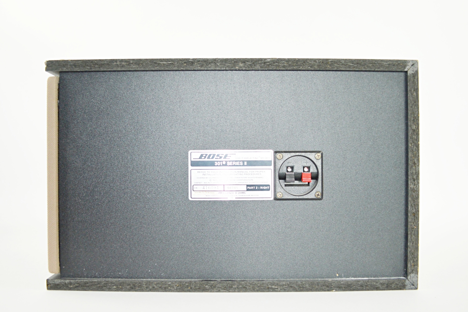 Vintage Bose 301 Series II Speakers