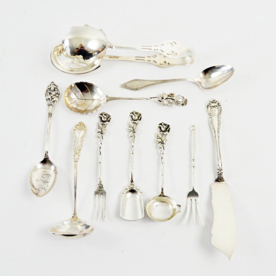 Assorted Sterling Silver Flat Ware