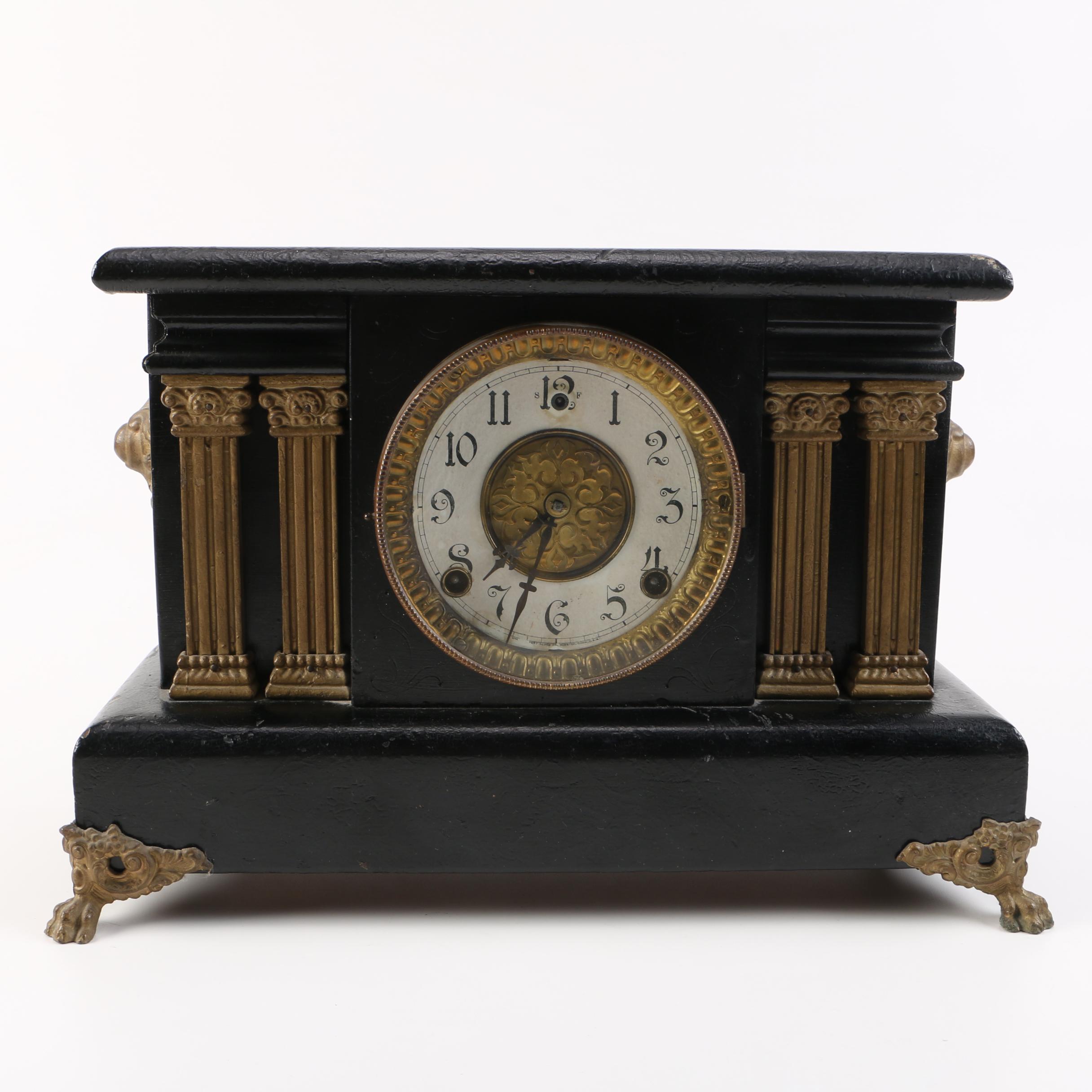 Antique Gilbert Mantel Clock
