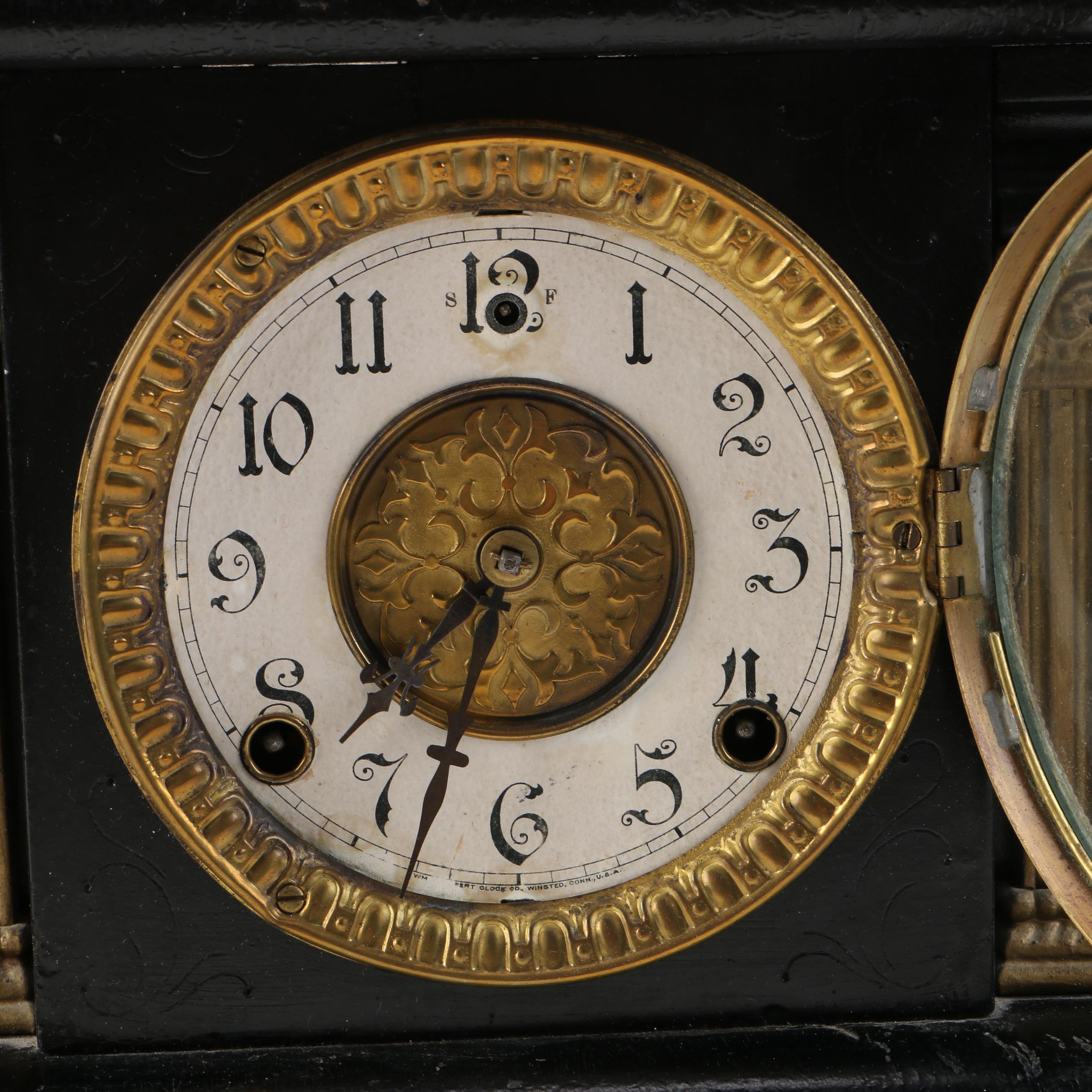 Antique Gilbert Mantel Clock