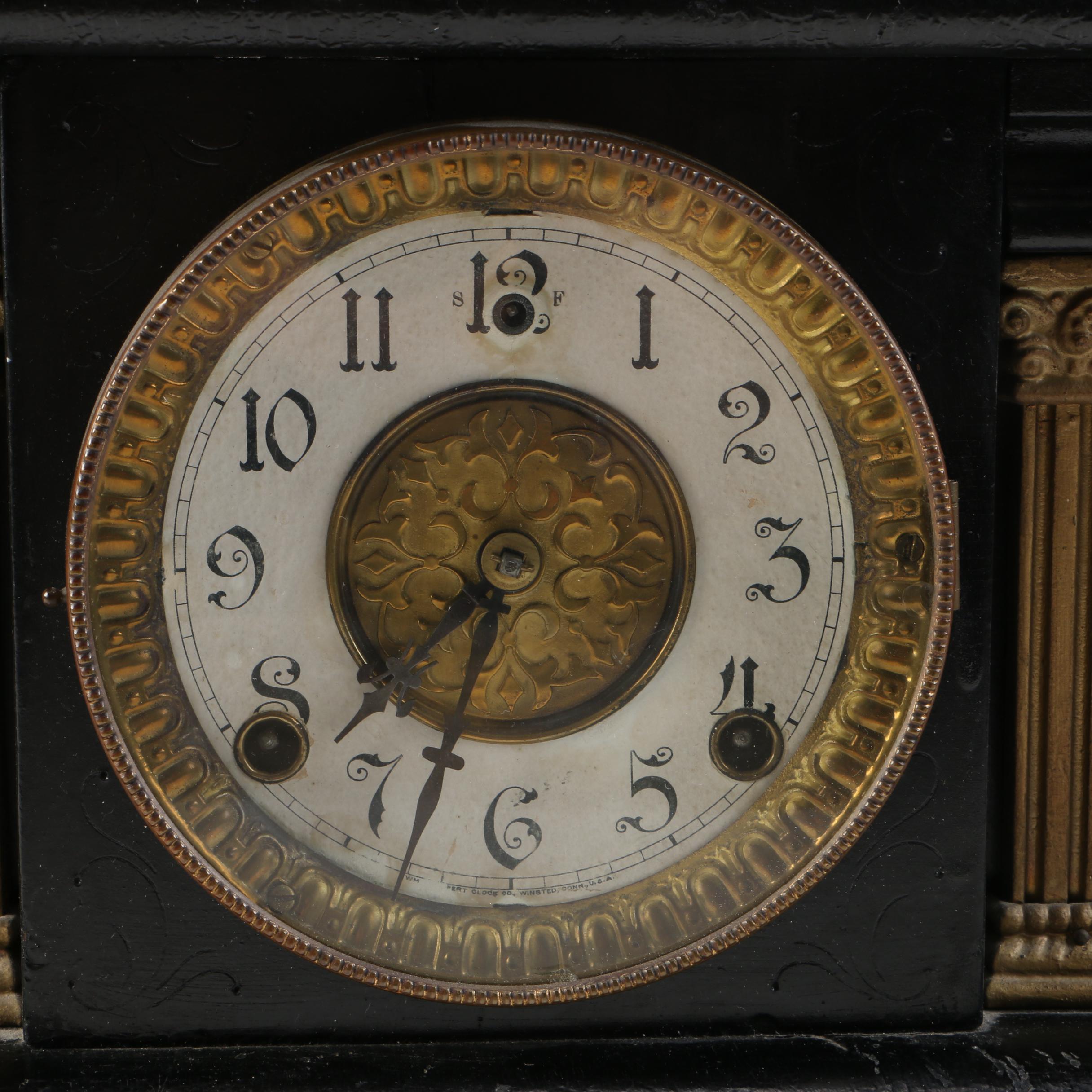 Antique Gilbert Mantel Clock