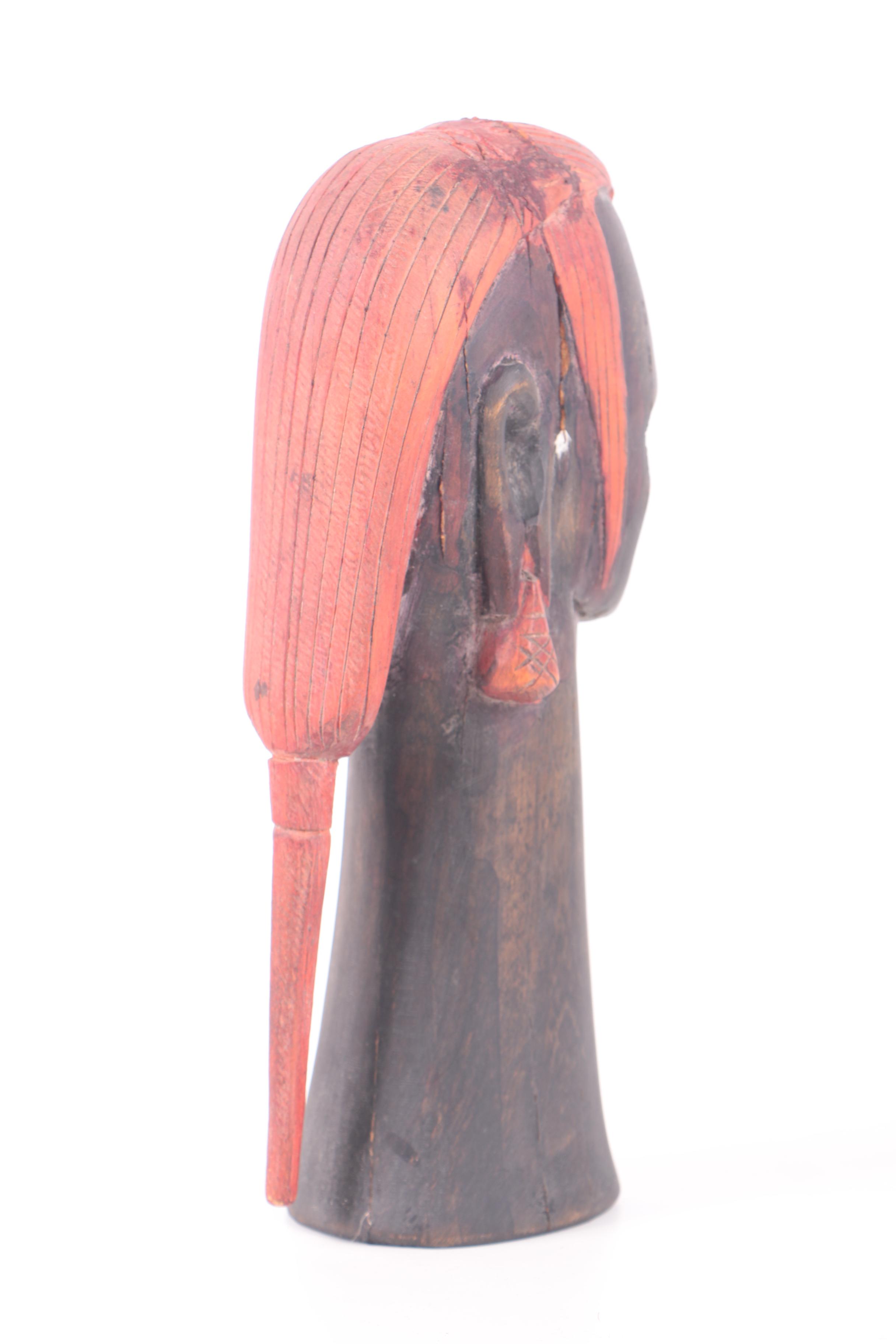 Kenyan Carved Wood Figurines Including Work by Dawson
