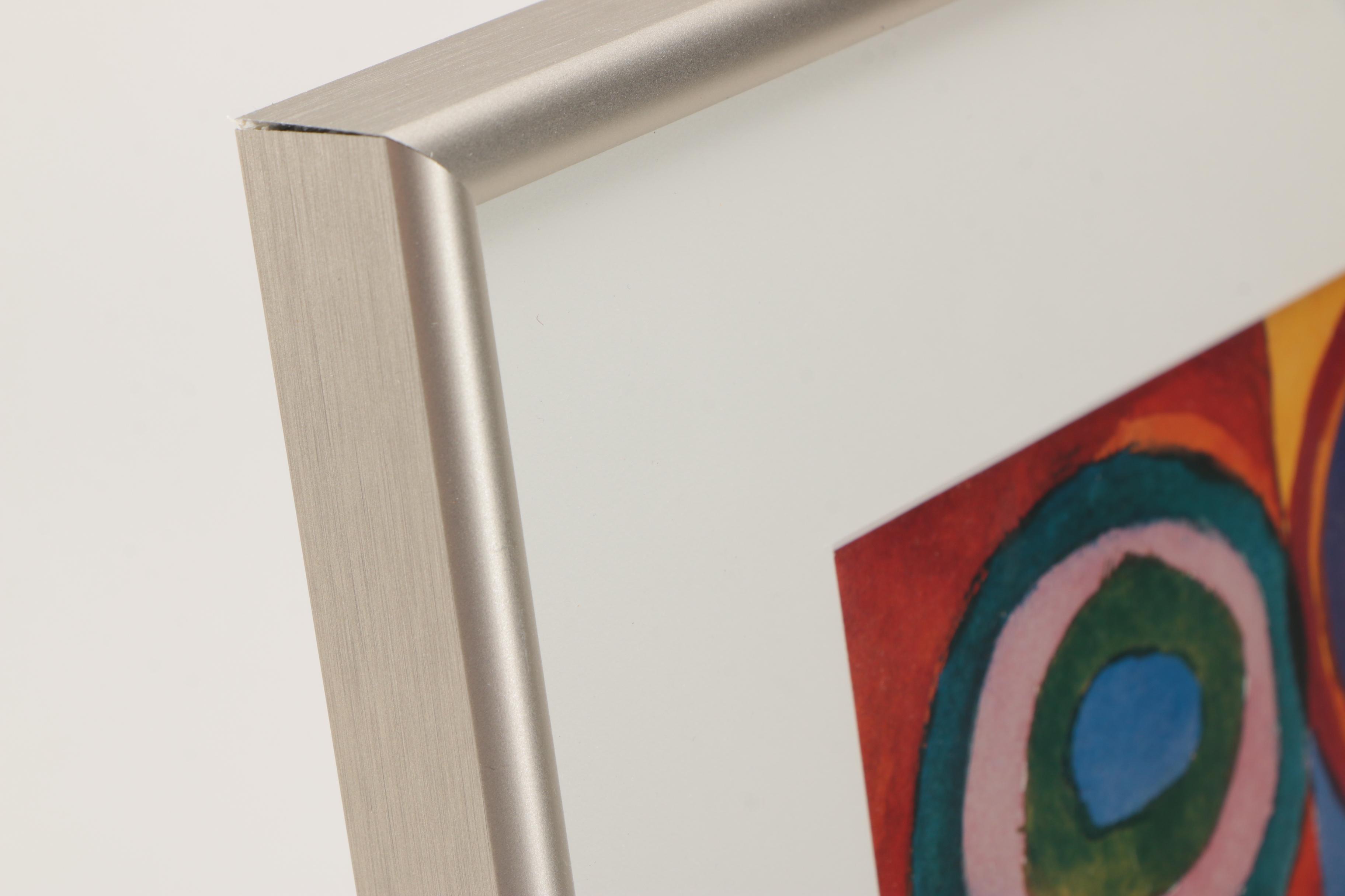 After Kandinsky Offset Lithograph "Squares with Concentric Circles"