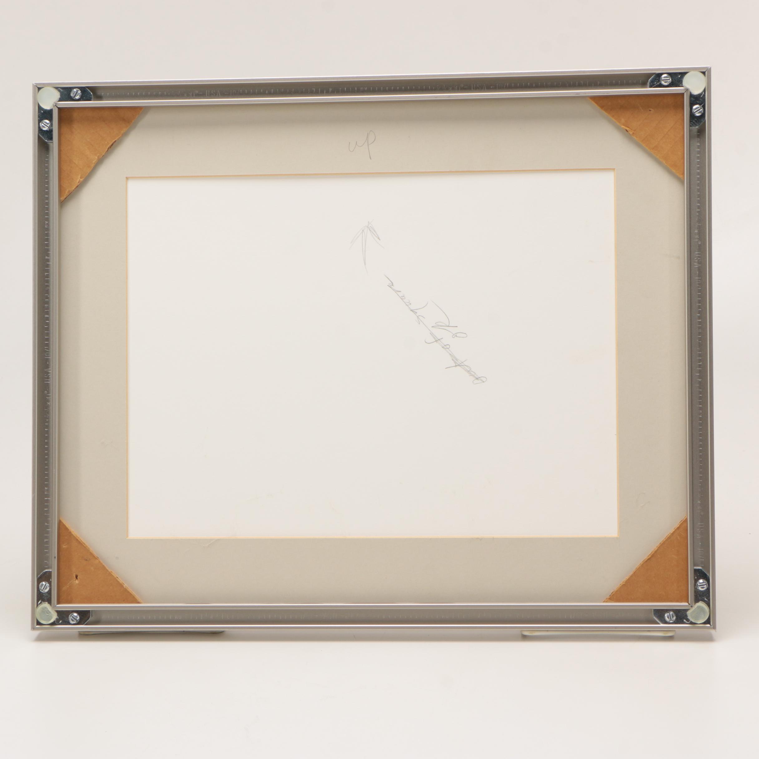 After Kandinsky Offset Lithograph "Squares with Concentric Circles"