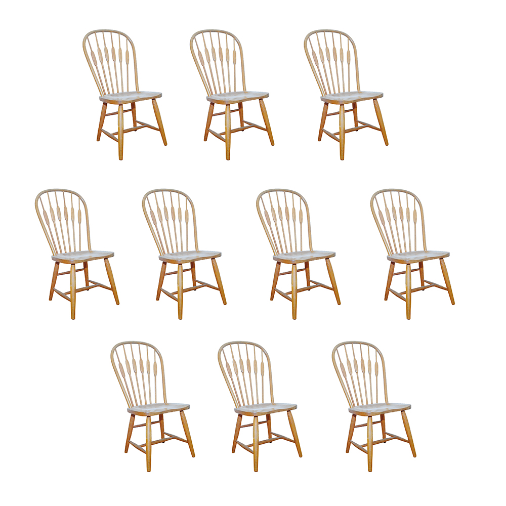 Vintage Oak Dining Chairs by Richardson Brothers