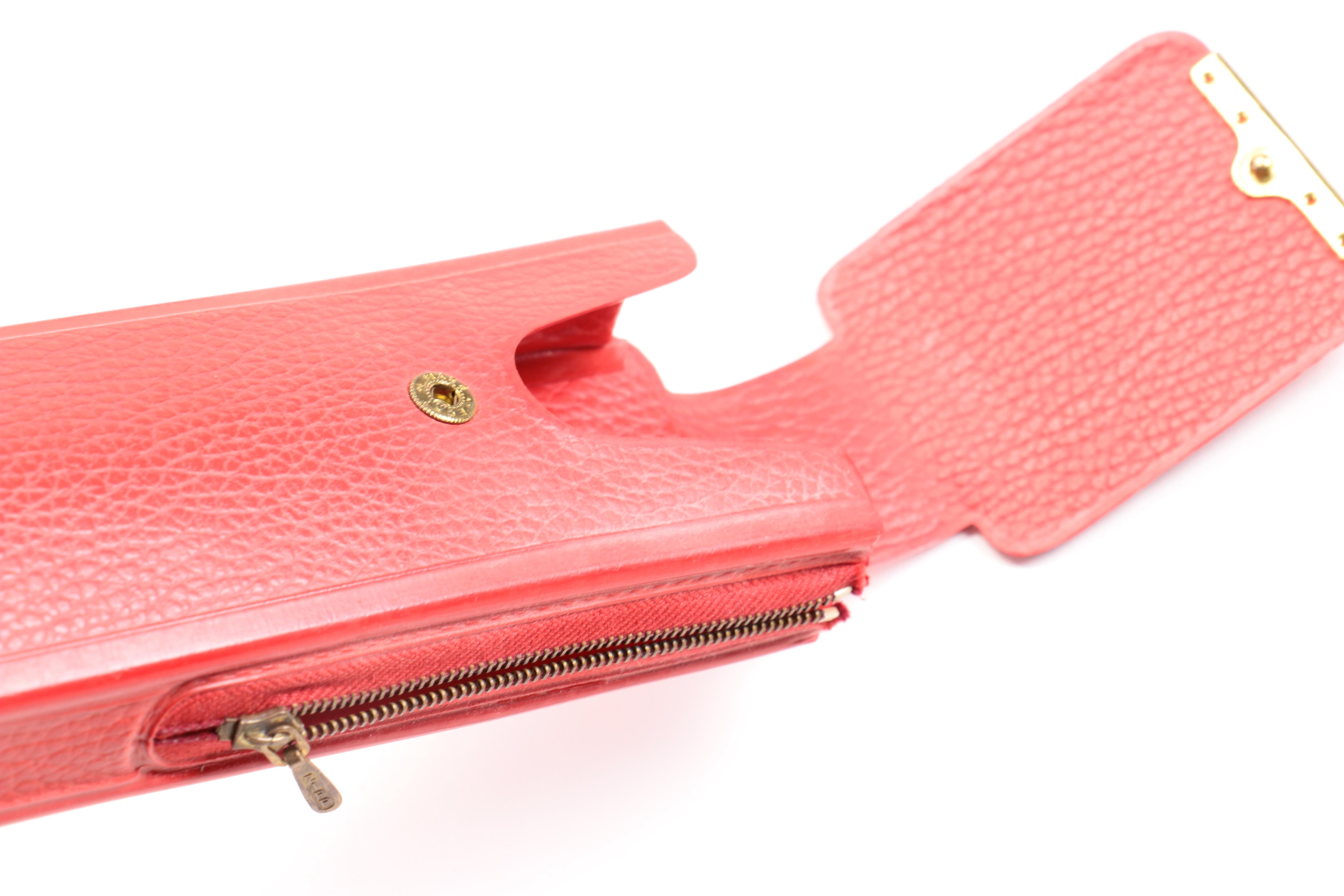 Vintage Travel Iron, Umbrella, and Personal Care Kit