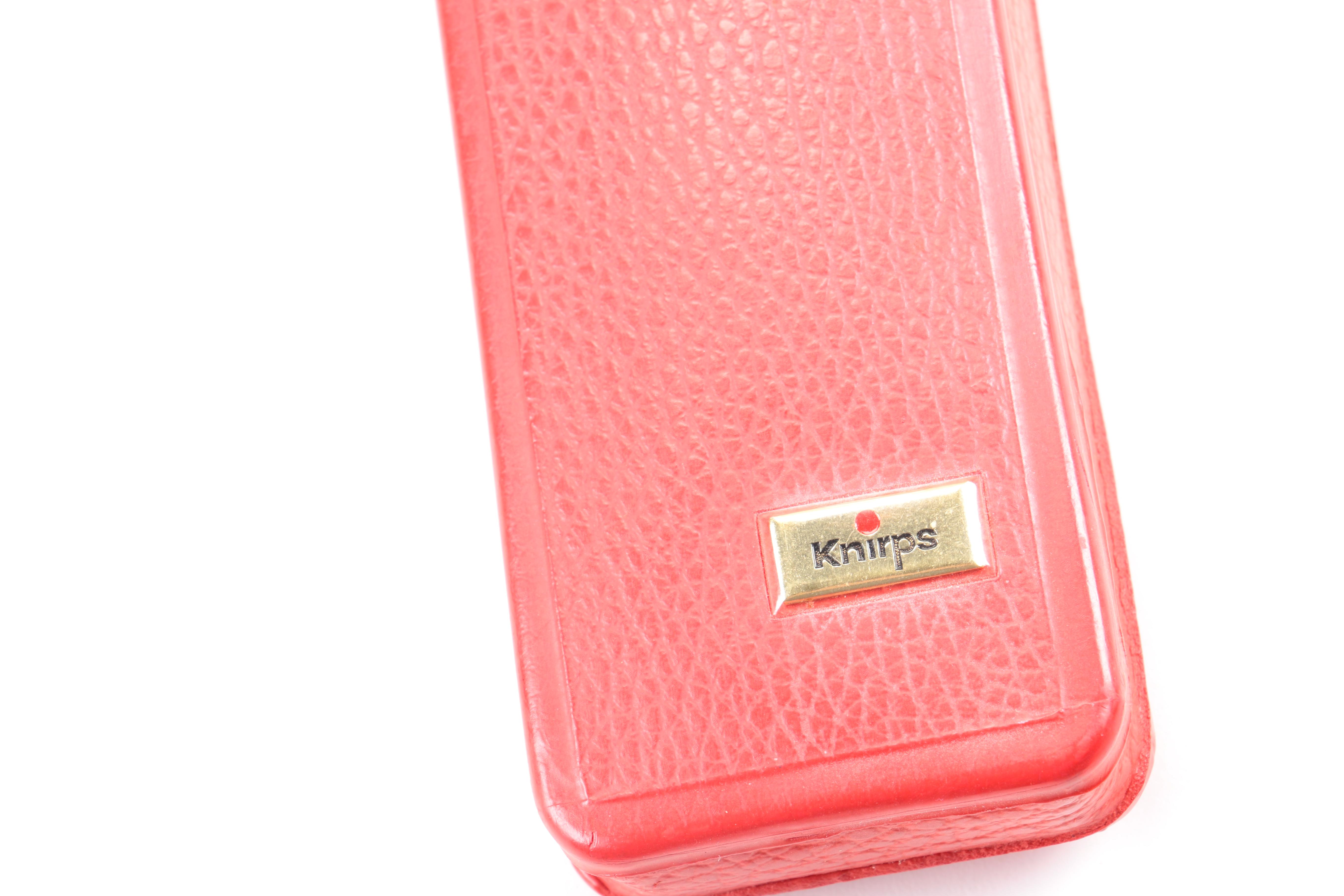 Vintage Travel Iron, Umbrella, and Personal Care Kit