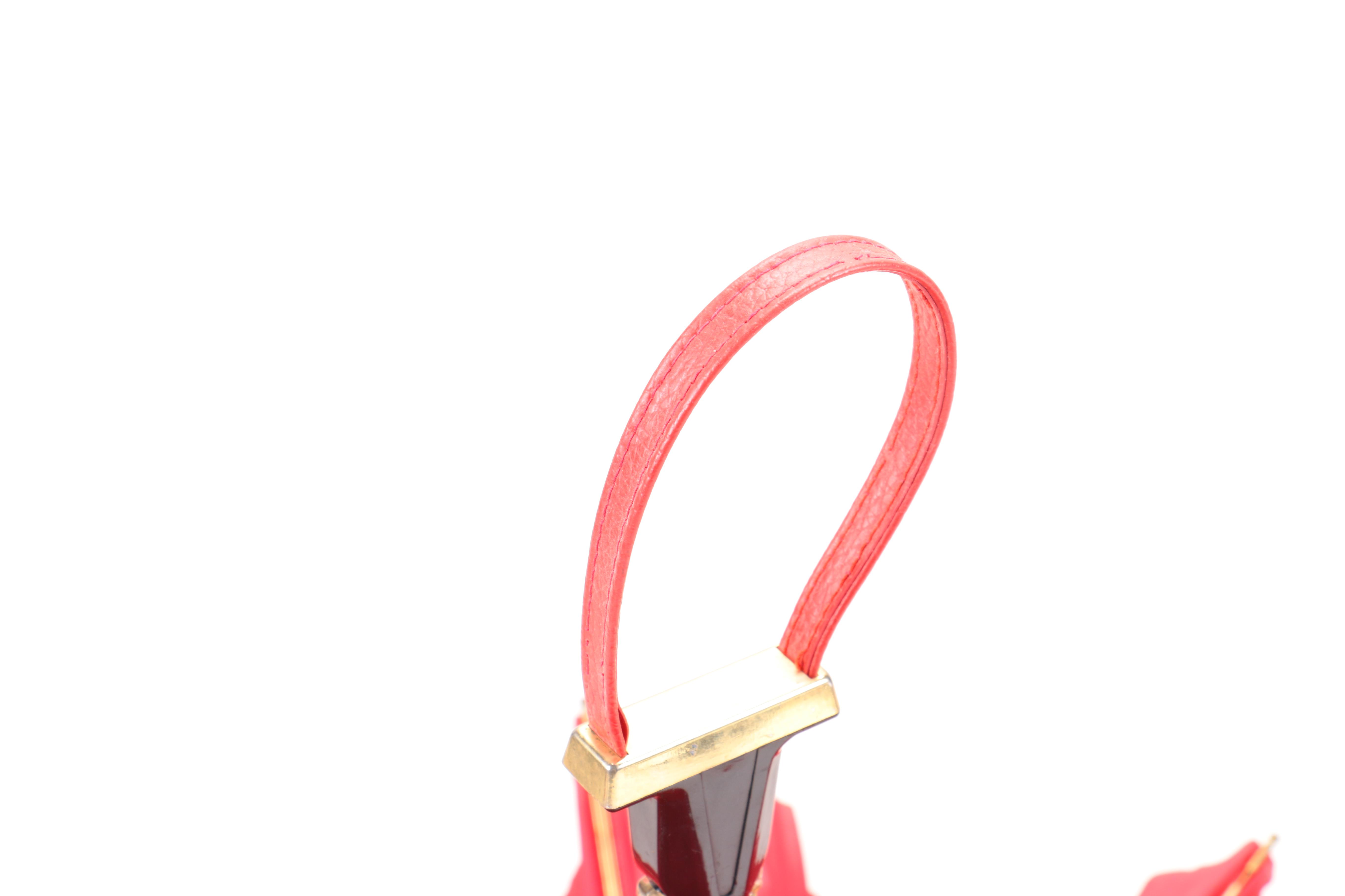 Vintage Travel Iron, Umbrella, and Personal Care Kit