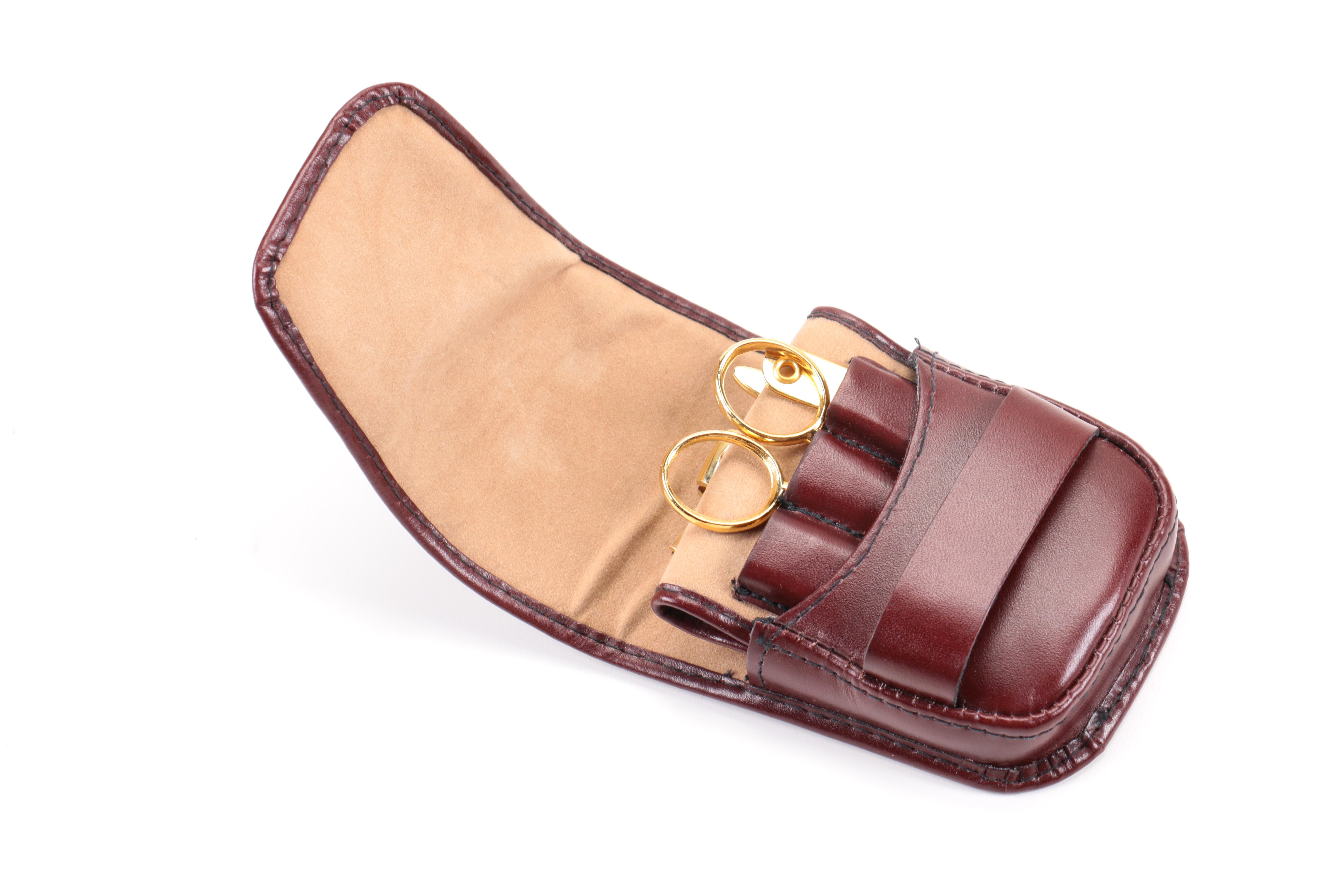 Vintage Travel Iron, Umbrella, and Personal Care Kit