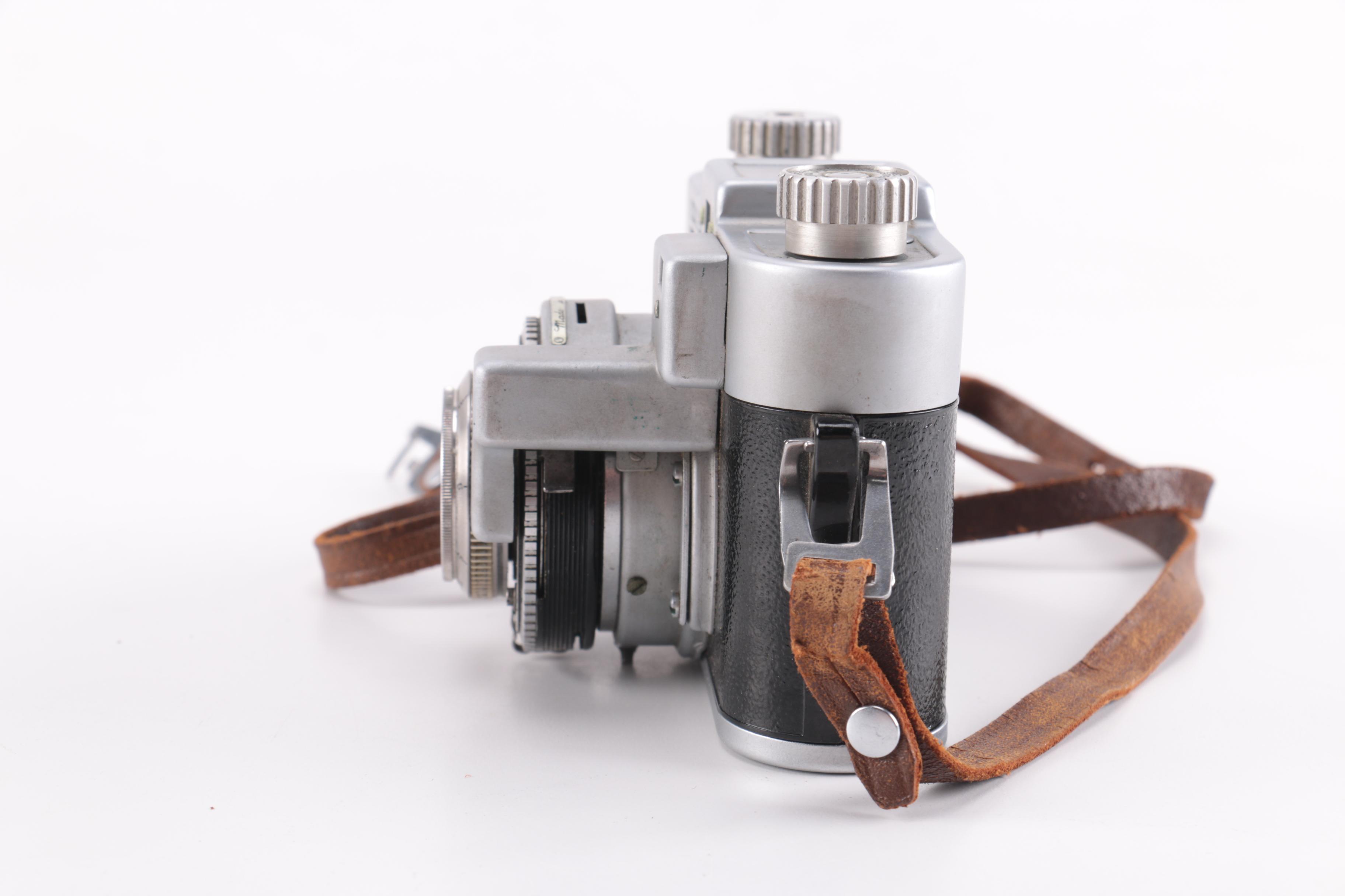 Vintage Kodak 35 and General Electric Exposure Meter